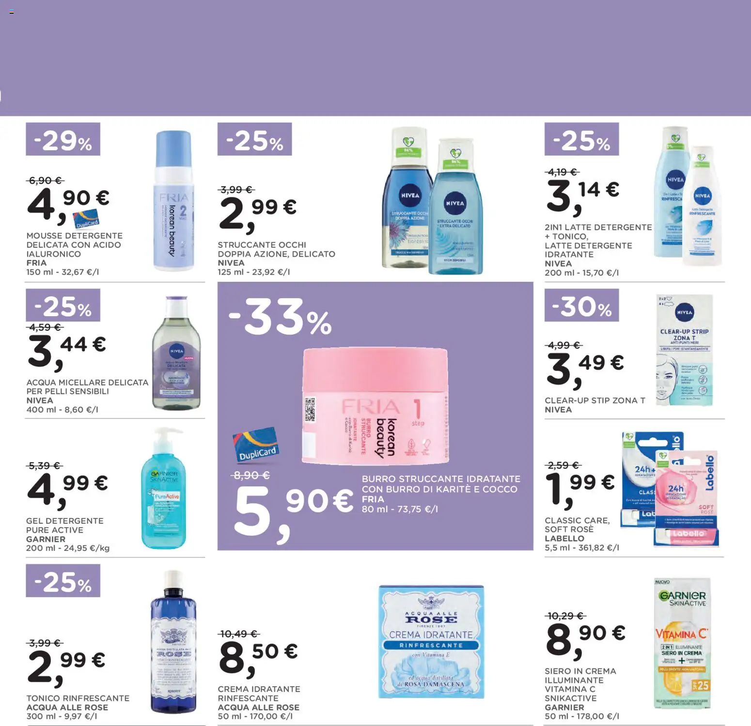 Volantino Poli del 16/09/2026 | Pagina: 25 | Prodotti: Crema, Acqua, Latte, Gel detergente