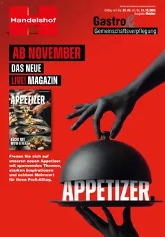 Handelshof Gastro & GV ab 01.10.2026 gültig