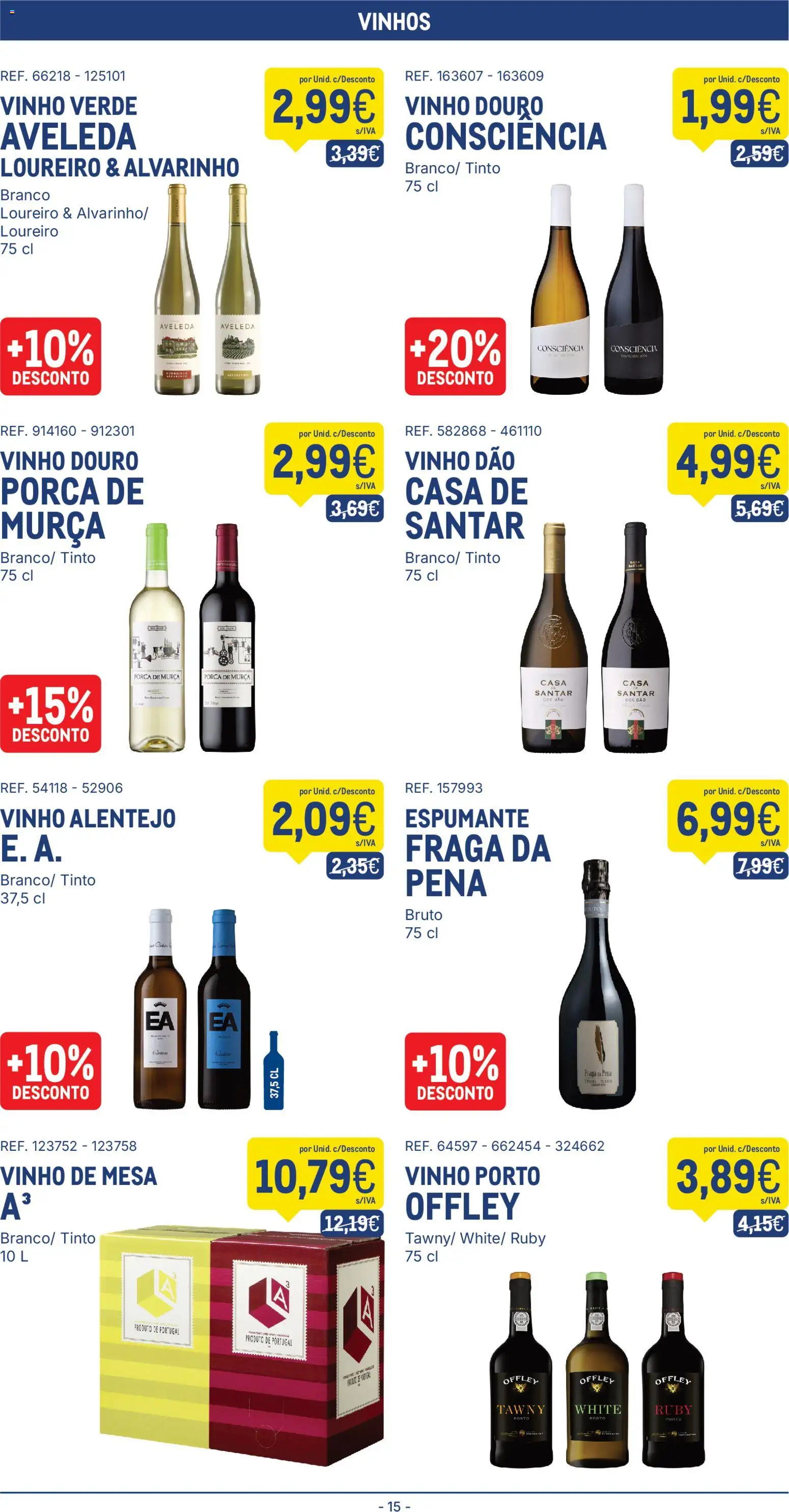 Makro folheto │ válido de 09.06.2026 | Página: 15 | Produtos: Espumante, Mesa, Vinho