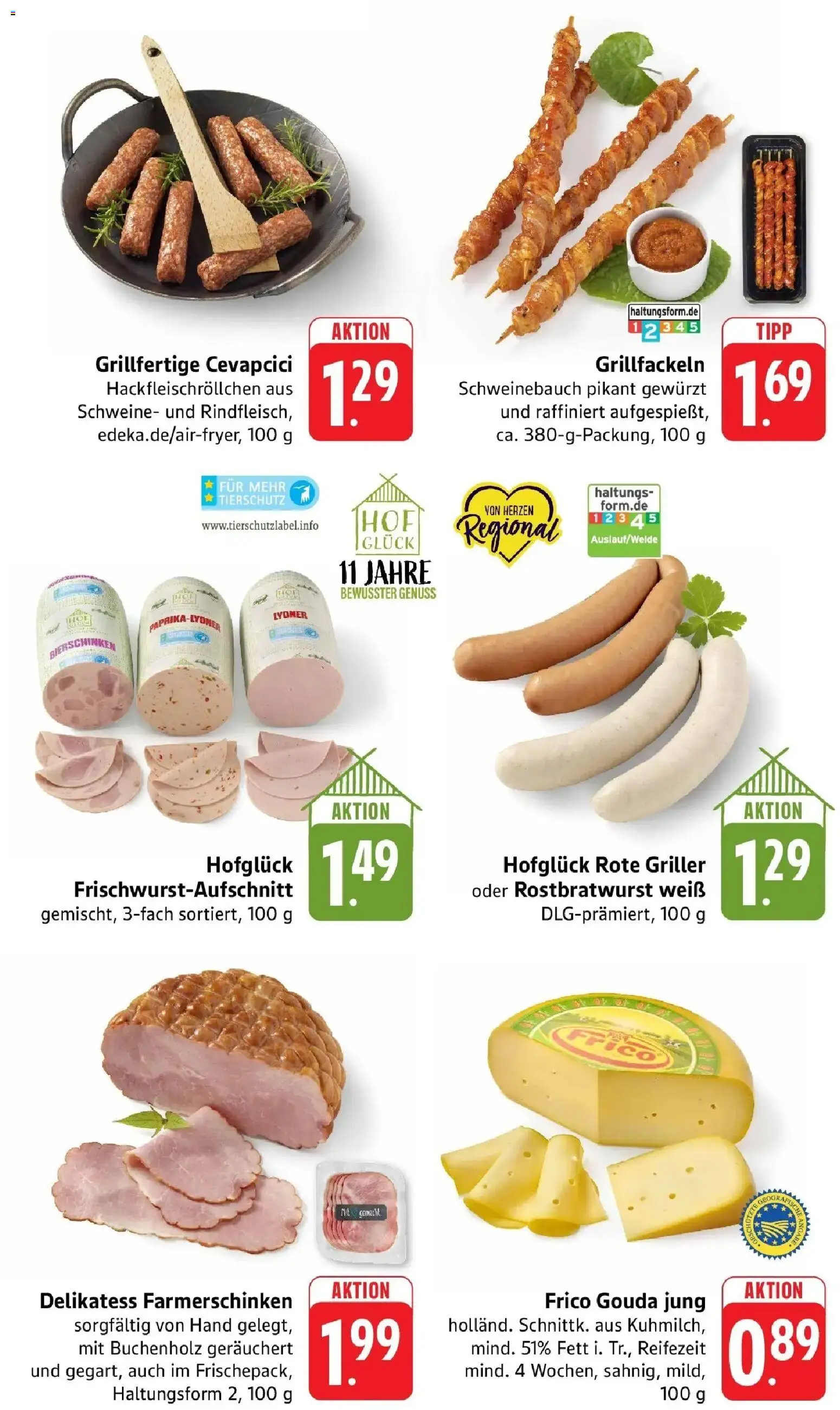 nah & gut Prospekt Offenburg-Zunsweier – gültig ab 04.05.2026 | Seite: 3 | Produkte: Schweinebauch, Gouda, Cevapcici, Griller