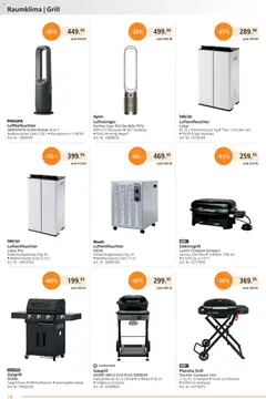 Fust aktionen ab 24.08.2026 gültig | Seite: 14 | Produkte: Grill, Philips, Luftreiniger, Dyson