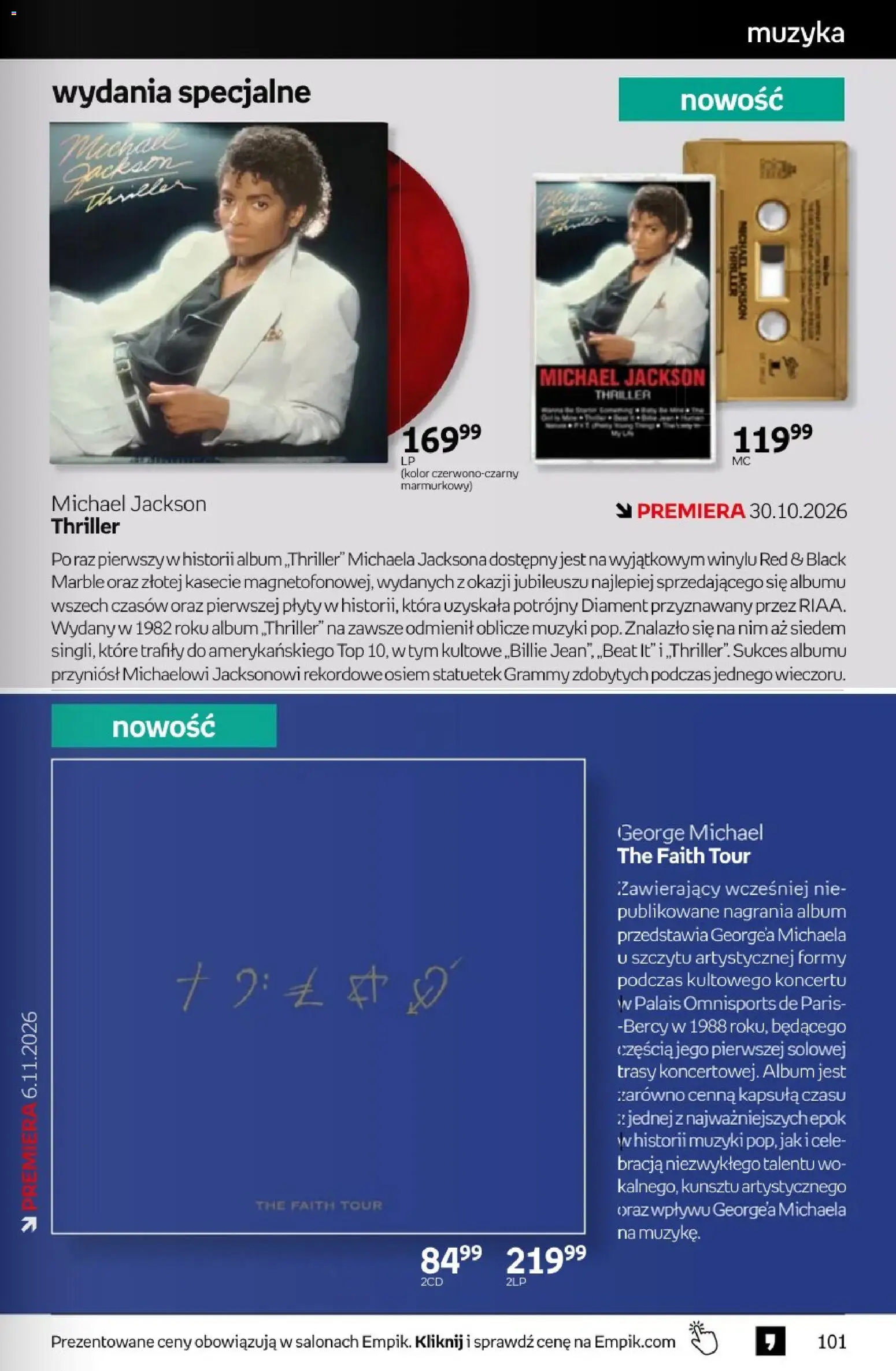 Empik promocje - Tom kultury Muzyka od 28.10.2026 | Strona: 7