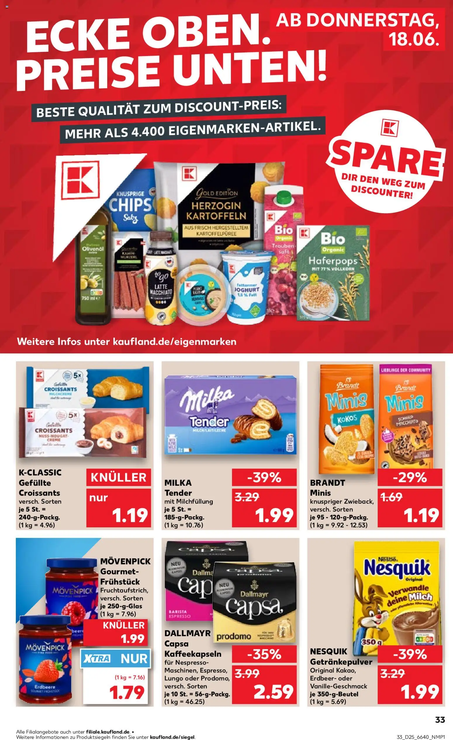 Kaufland Prospekt | 18.06.2026 | Wie erhält man einen begrenzten Rabatt? | Deutschland