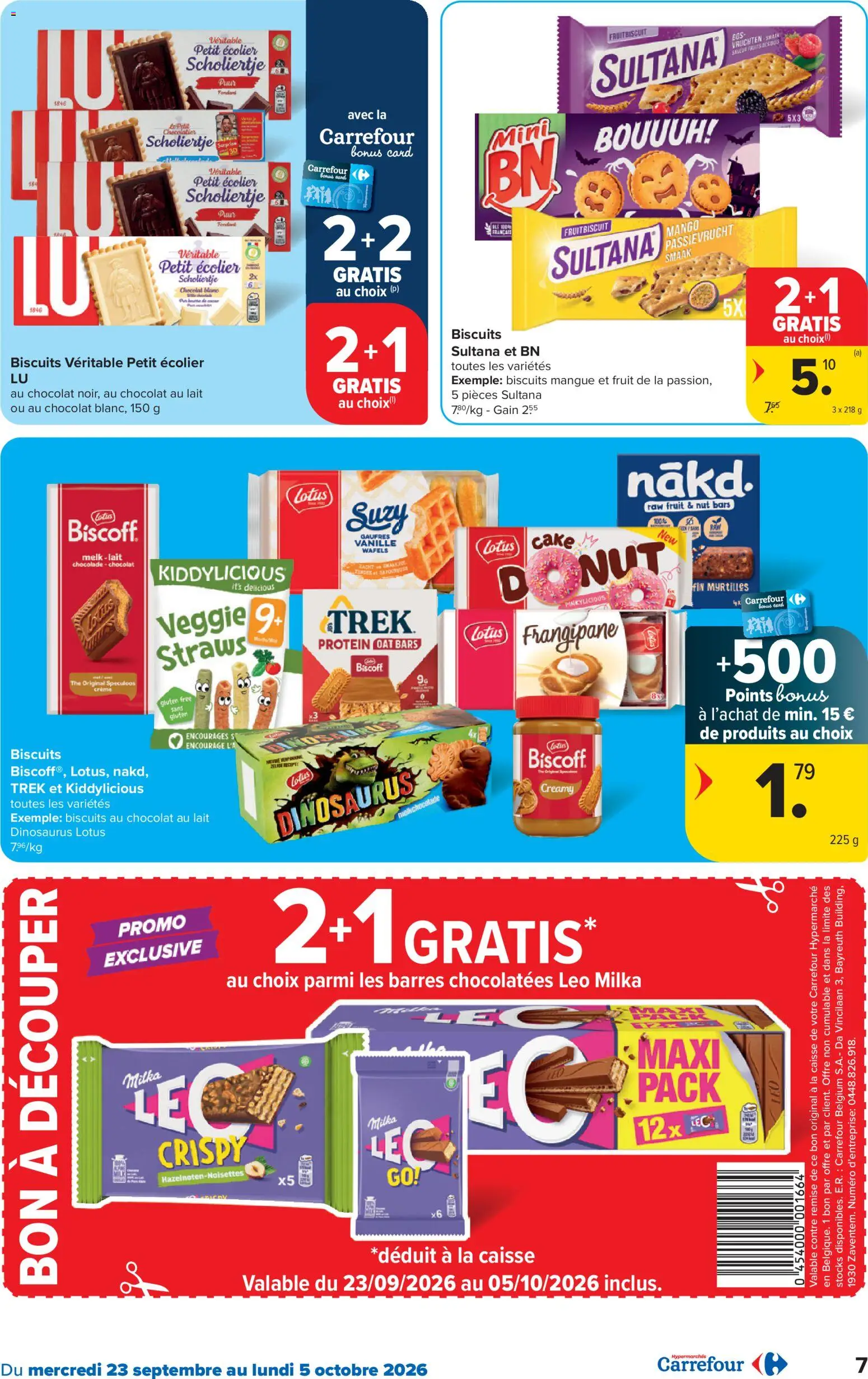 {H1} | Pagina: 7 | Producten: Cake, La, Lotus, Chocolade