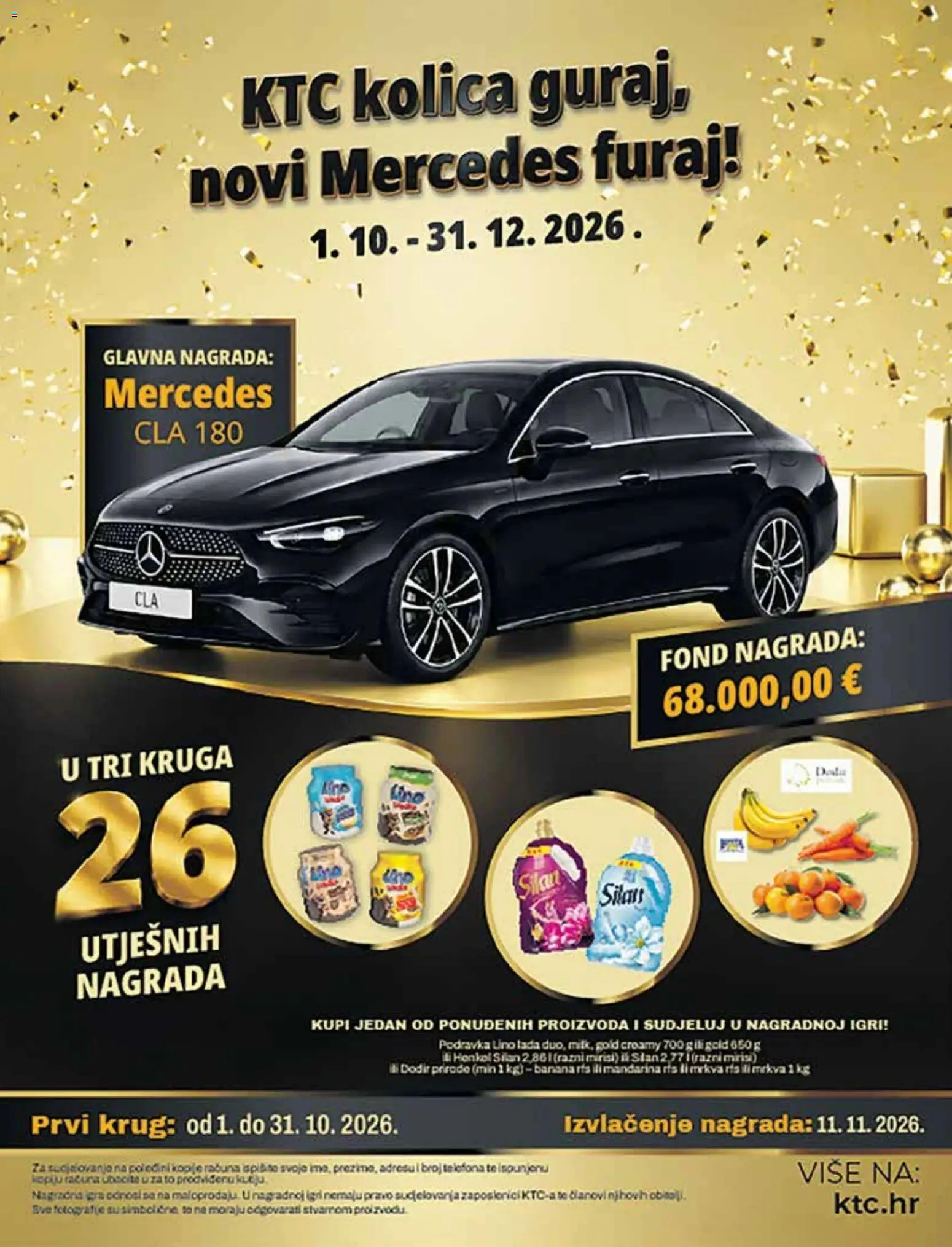 KTC katalog | vrijedi od 30.09.2026 | Stranica: 3 | Proizvodi: Mandarina, Podravka, Mrkva, Lino
