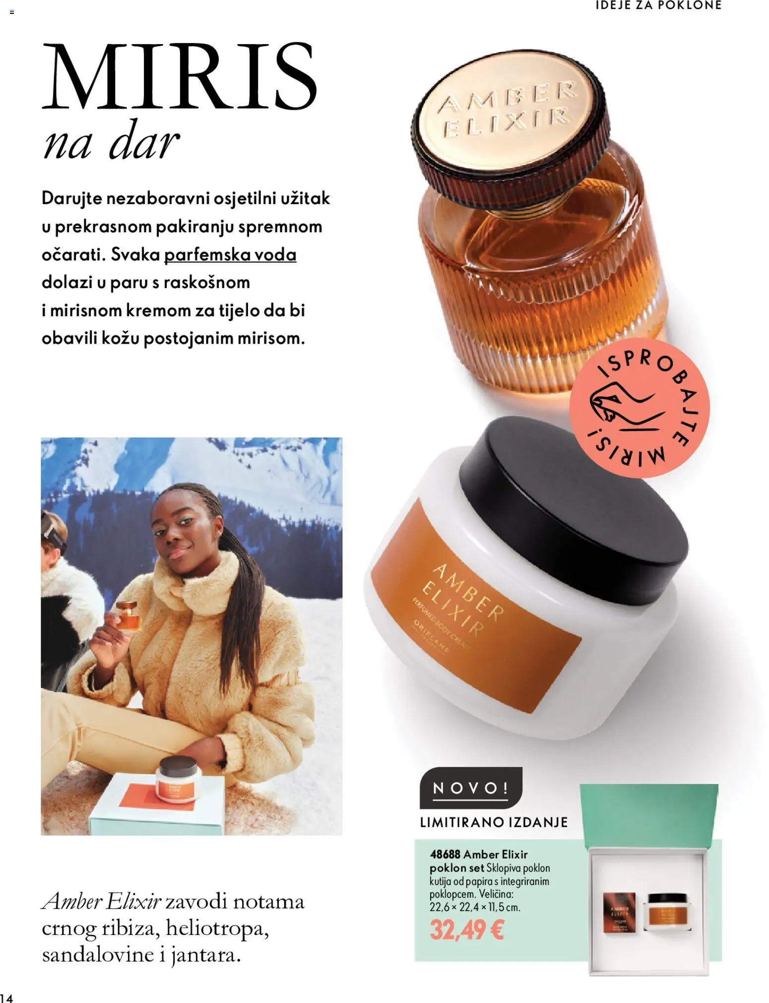 Oriflame katalog | vrijedi od 18.11.2026 | Stranica: 14 | Proizvodi: Kutija, Miris, Voda