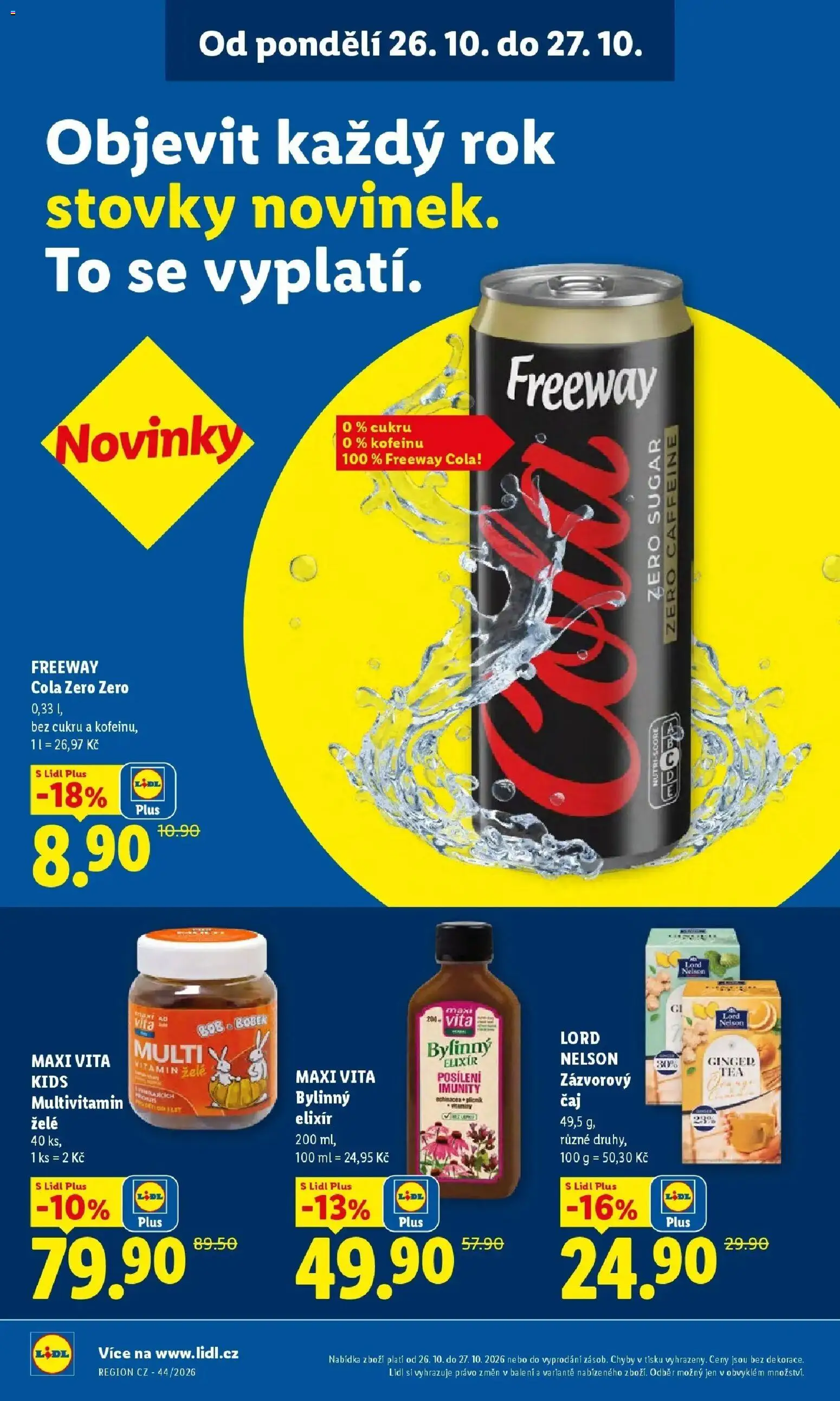 Lidl leták od 26.10.2026 - Nový akční leták | Strana: 10