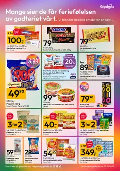 Forhåndsvisning av Gigaboks kundeavis gyldig fra 28/09/2026 | Side: 4 | Produkter: Snacks, Salt, Snickers, Proteinbar