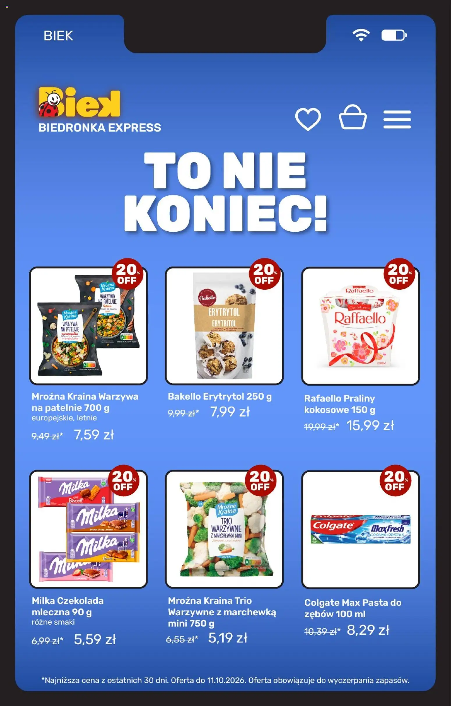 Biedronka Polsko leták - BIEK od 10.10.2026 | Strana: 15 | Produkty: Raffaello, Milka