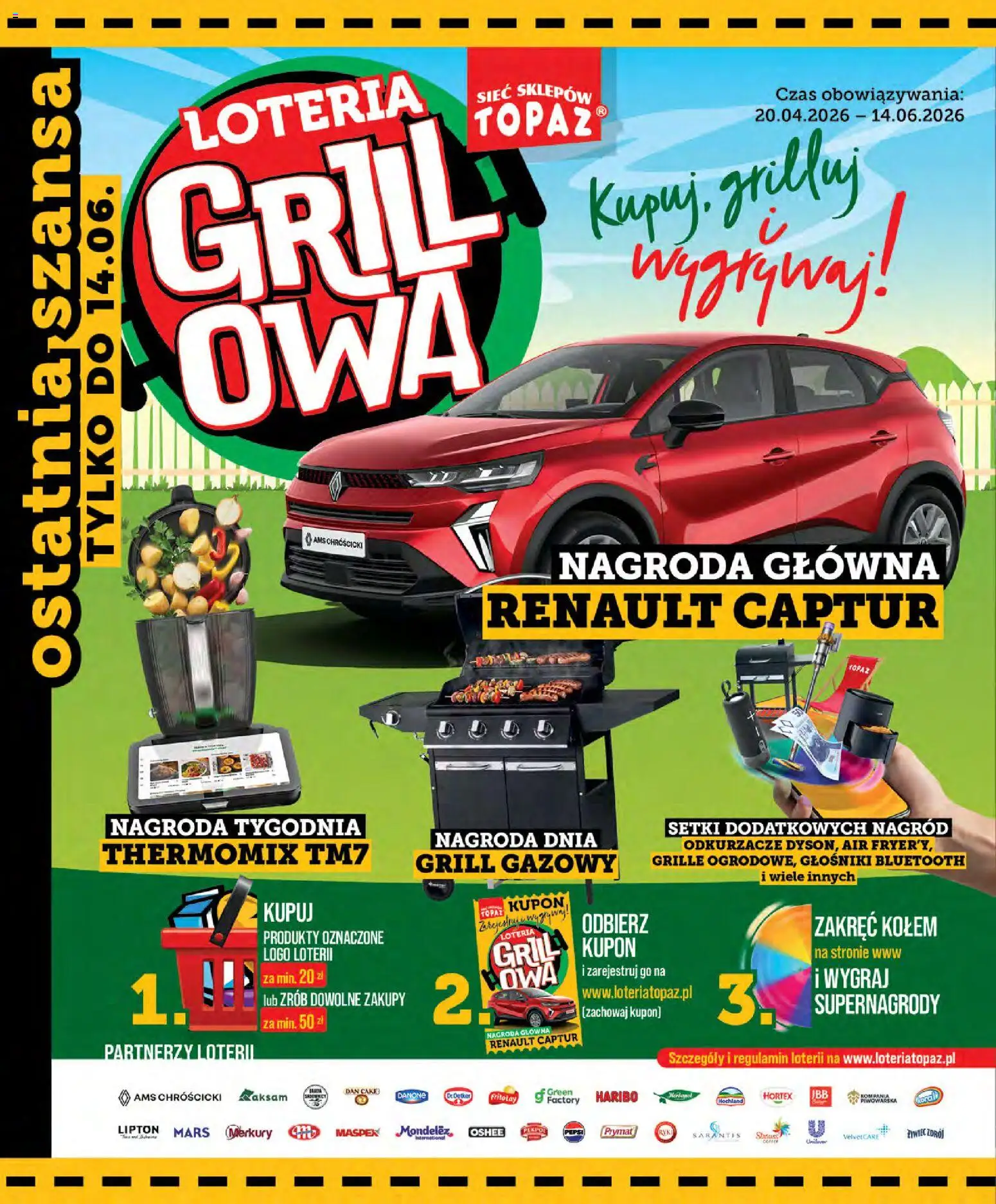 Topaz gazetka - Express od 11.06.2026 | Strona: 2 | Produkty: Grill, Grill gazowy