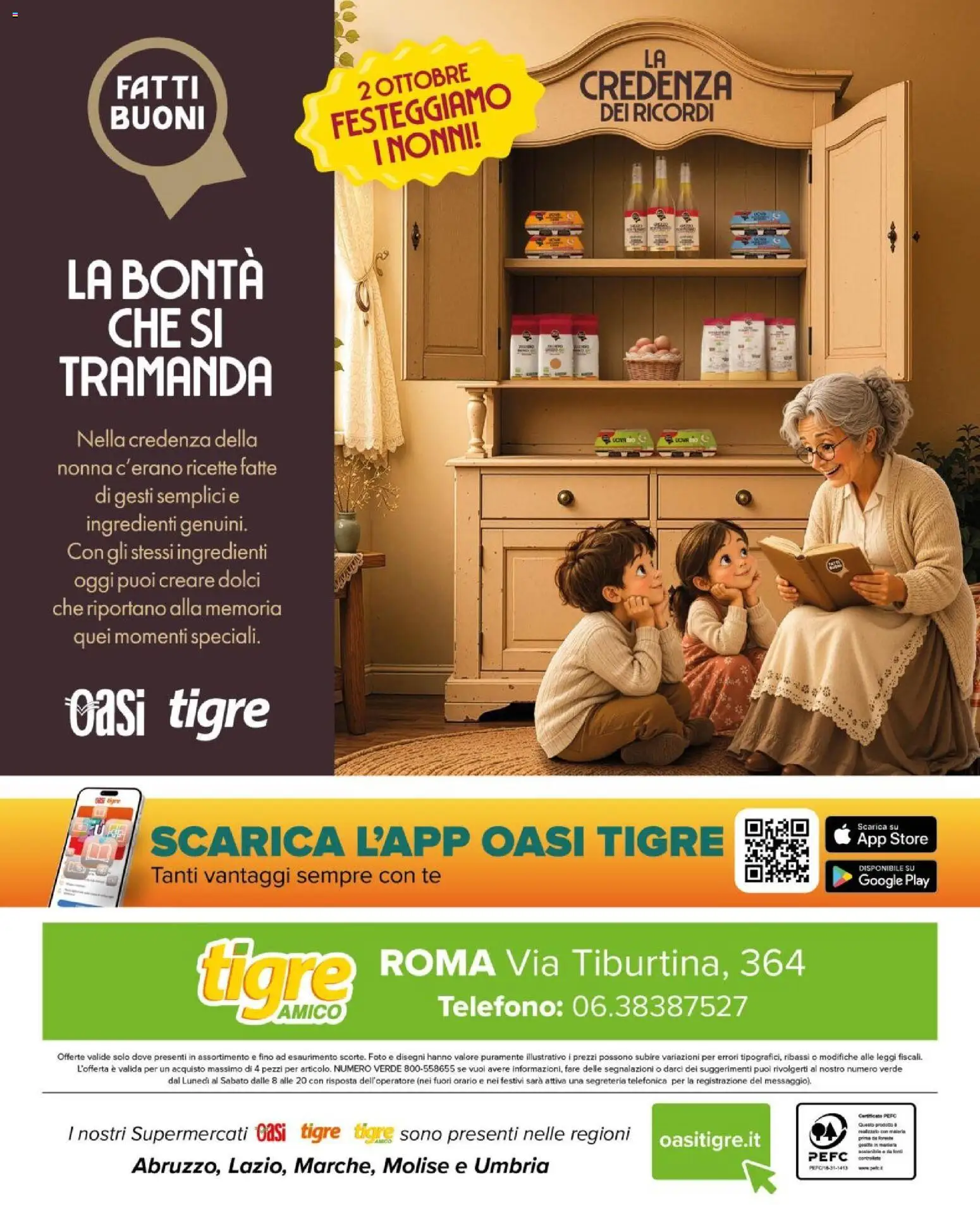 Volantino Tigre del 28/09/2026 | Pagina: 12 | Prodotti: Tè, Telefono, Ingredienti, Credenza