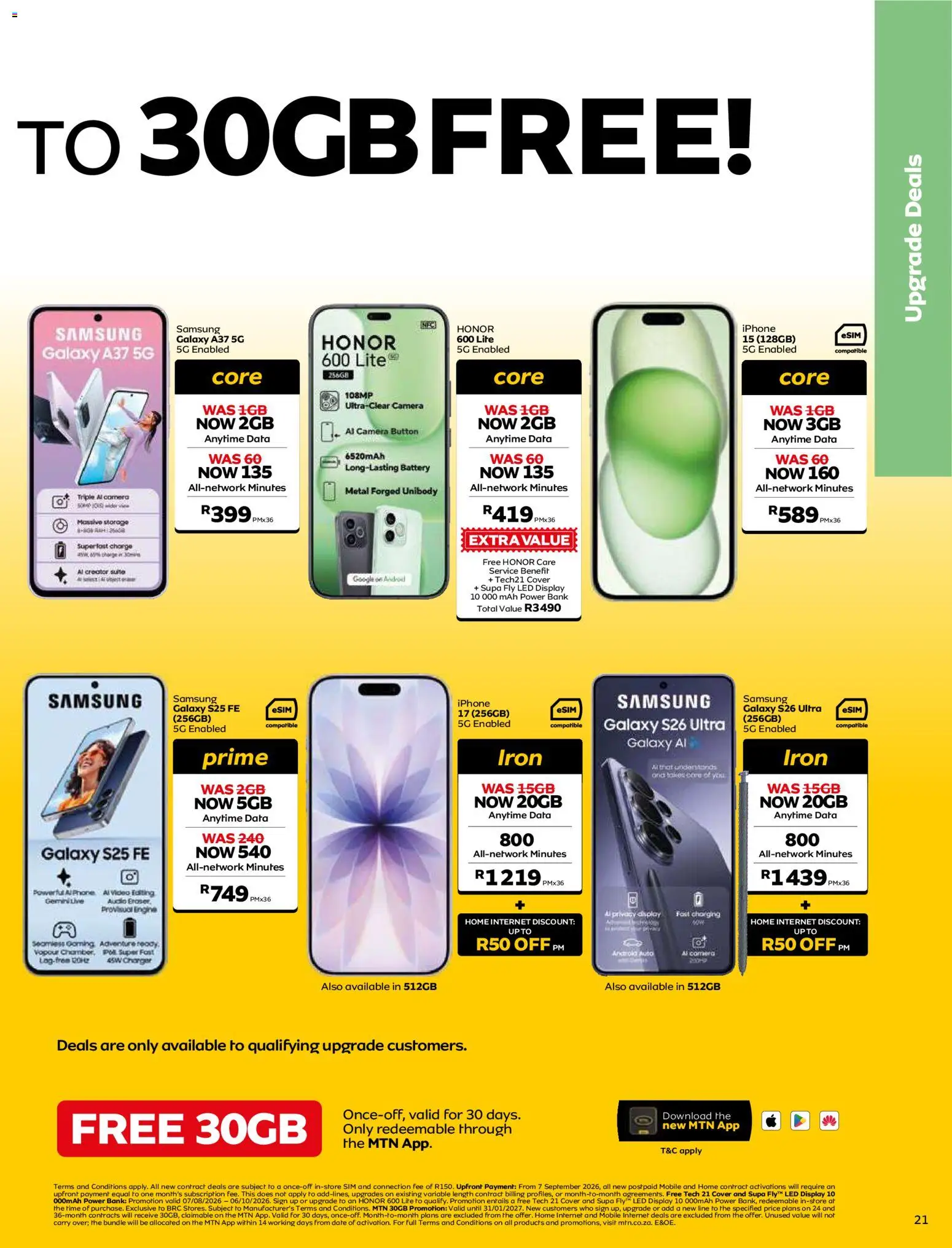 New MTN catalogue – valid from 07/09/2026 | Page: 22
