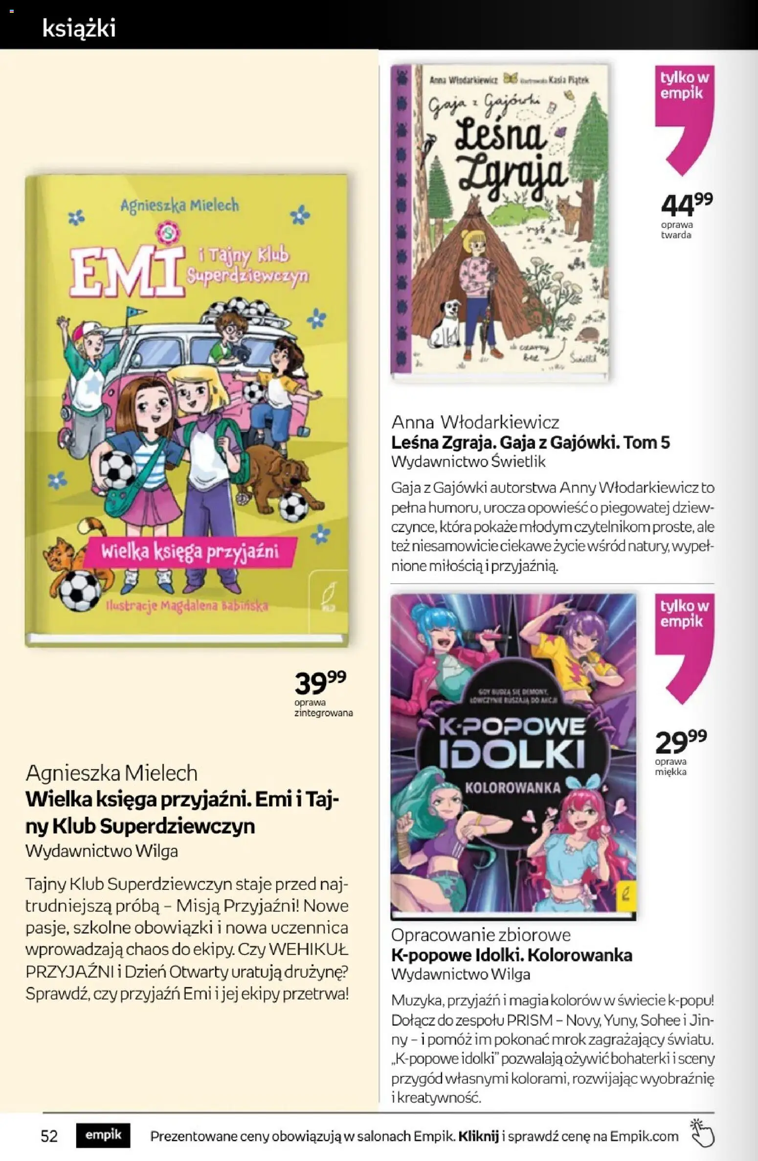 Empik promocje od 08.04.2026 | Strona: 52 | Produkty: Książki