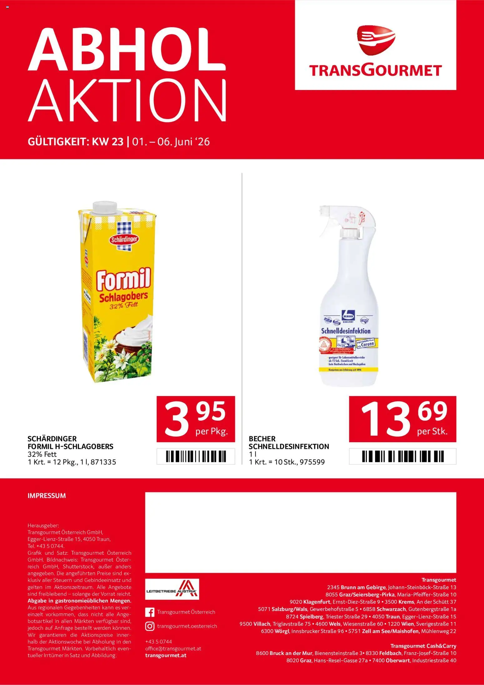 Transgourmet Flugblatt gültig ab 01.06.2026 | Seite: 36