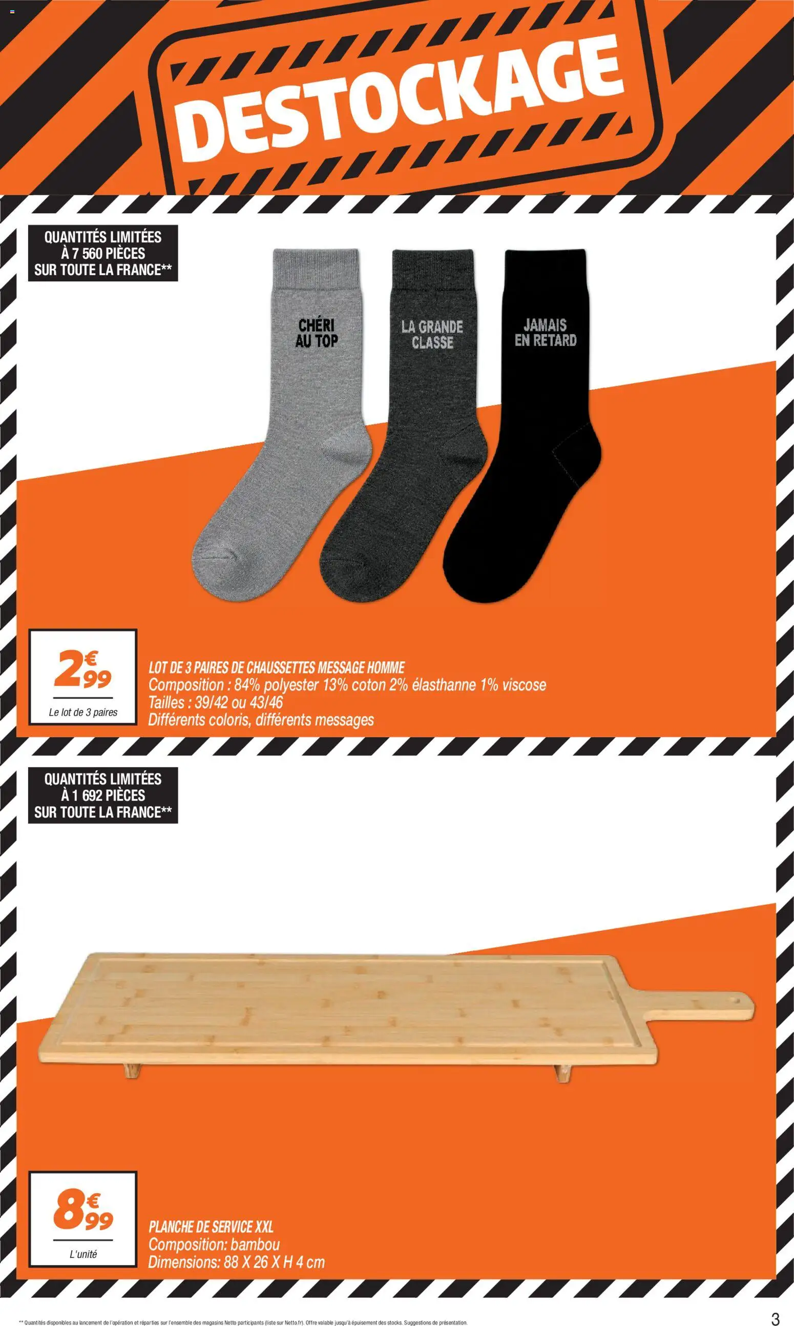 {H1} | Page: 3 | Produits: Coton, Bambou, Chaussettes