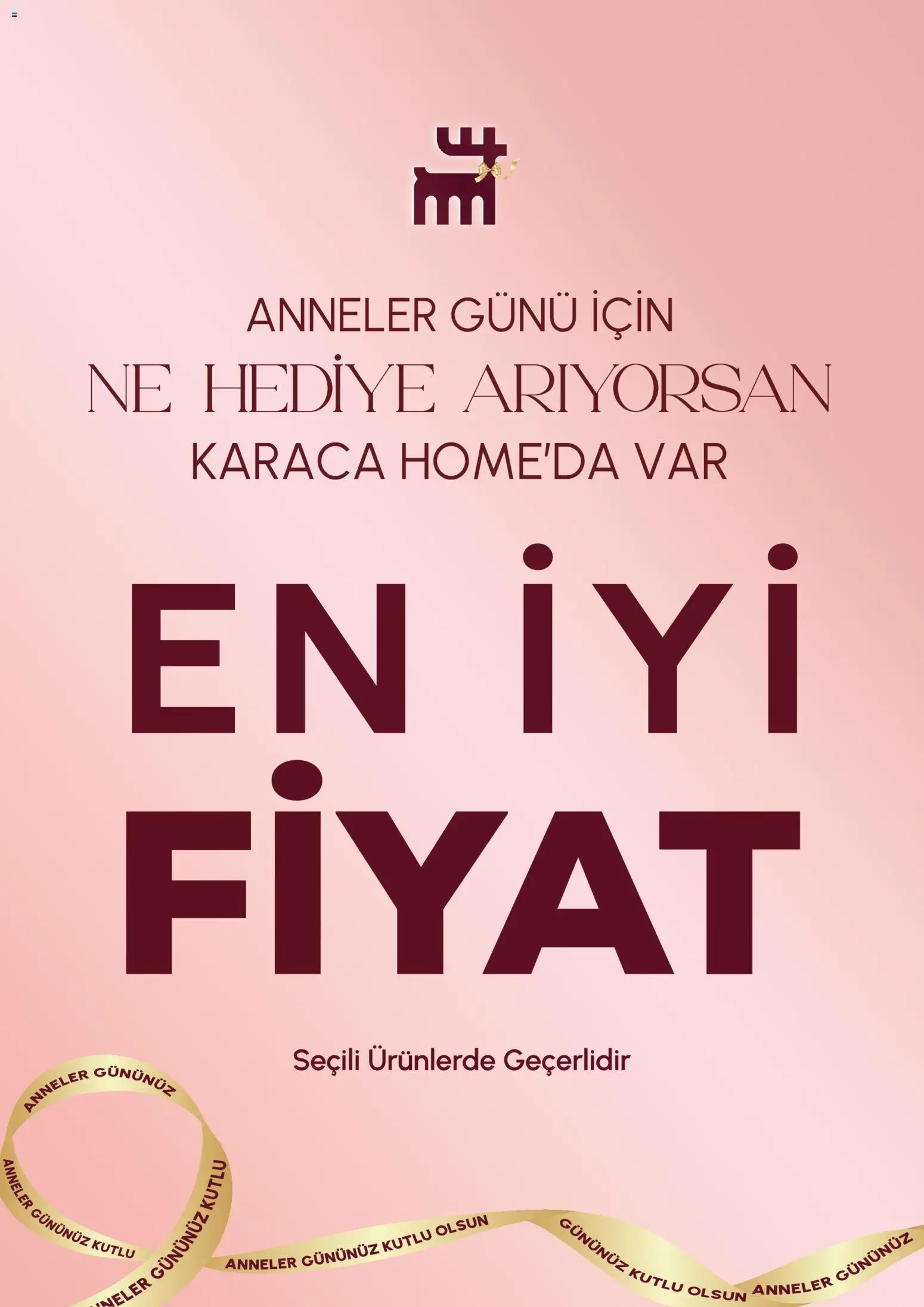 Karaca Home - Anneler Günü - 07.04.2026 tarihinden itibaren geçerlidir | Sayfa: 1