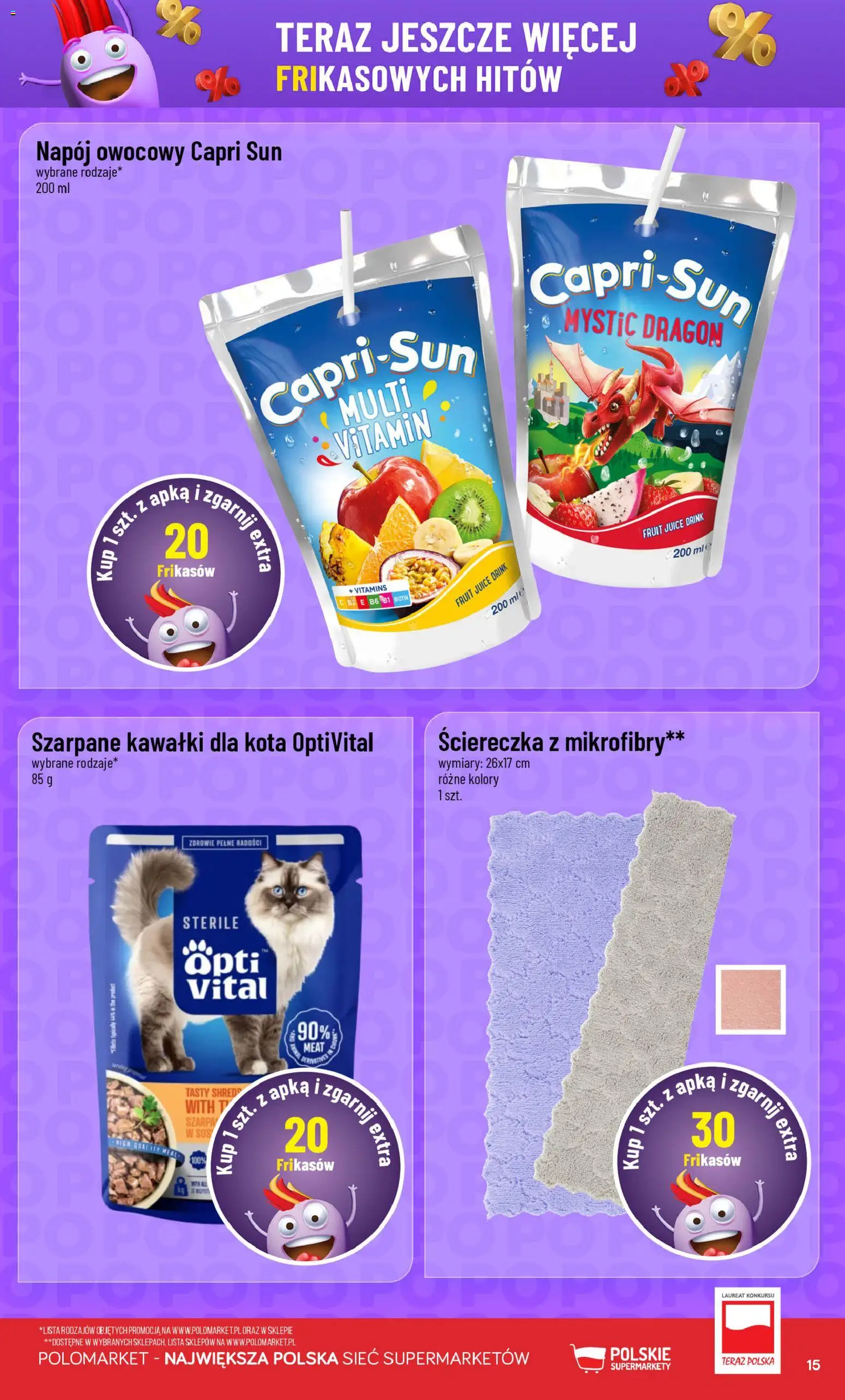 POLOmarket gazetka - Frikasowe Hity od 23.09.2026 | Strona: 15 | Produkty: Sos