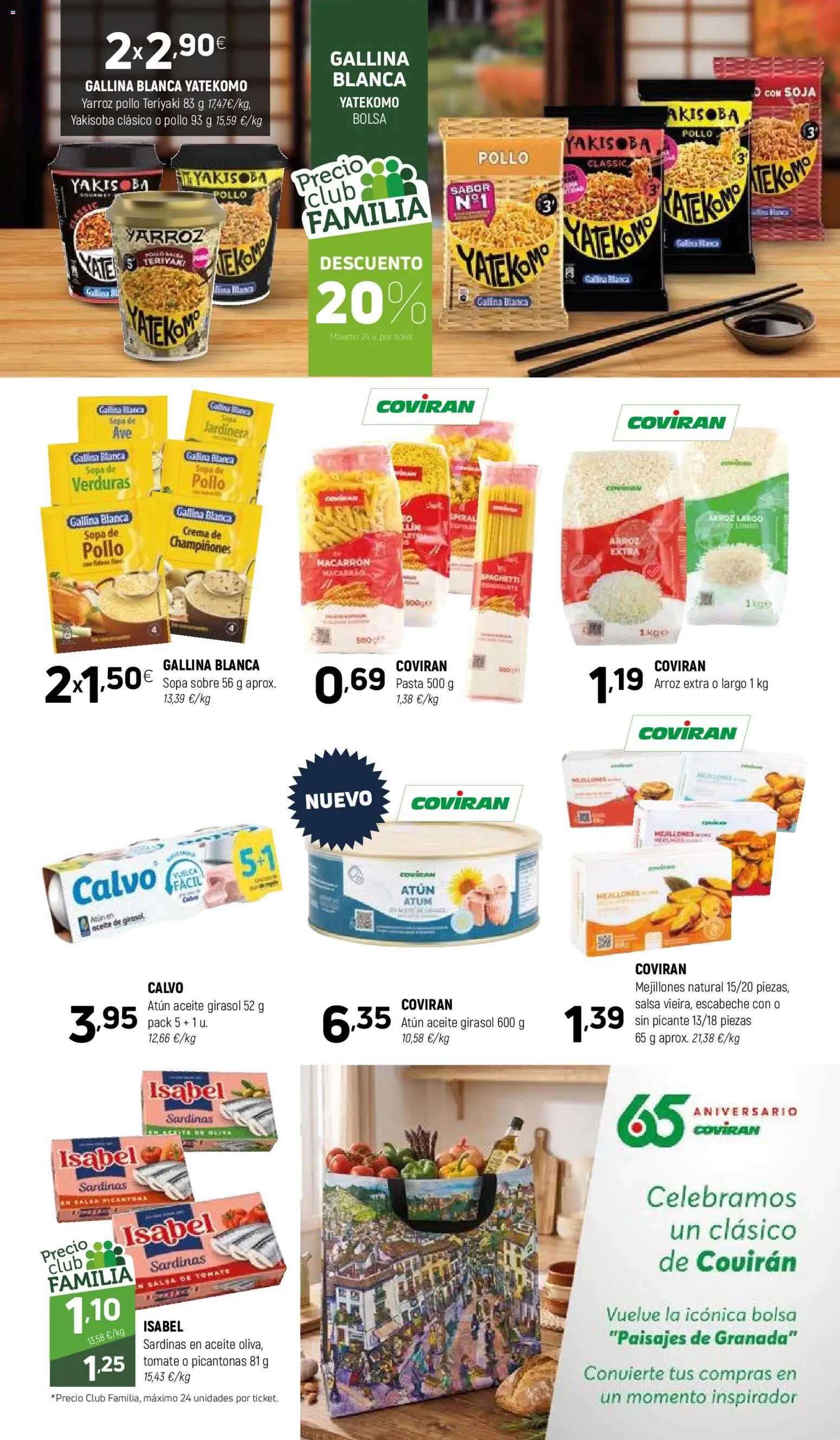 Coviran - Figueres │ válido desde el 05.05.2026 | Página: 7 | Productos: Jardinera, Arroz, Pasta, Crema