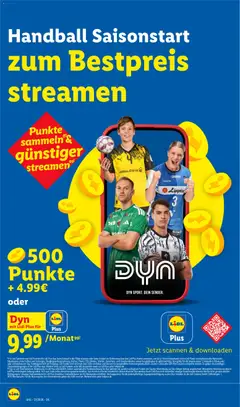 Lidl Prospekt ab 07.09.2026 gültig | Seite: 38 | Produkte: Handball