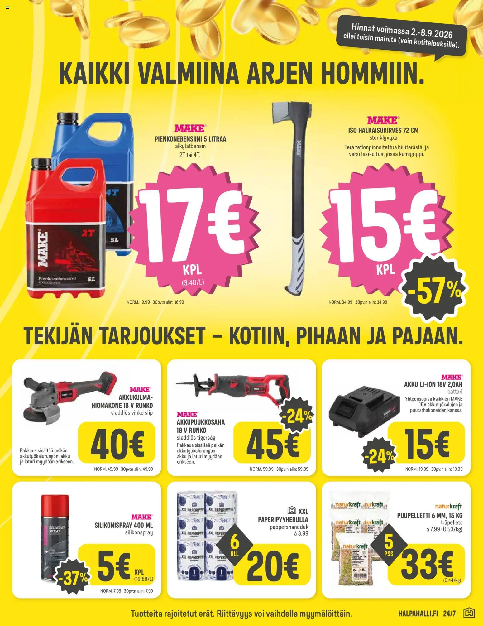 Halpa Halli tarjoukset – voimassa 02/09/2026 alkaen | Sivu: 9