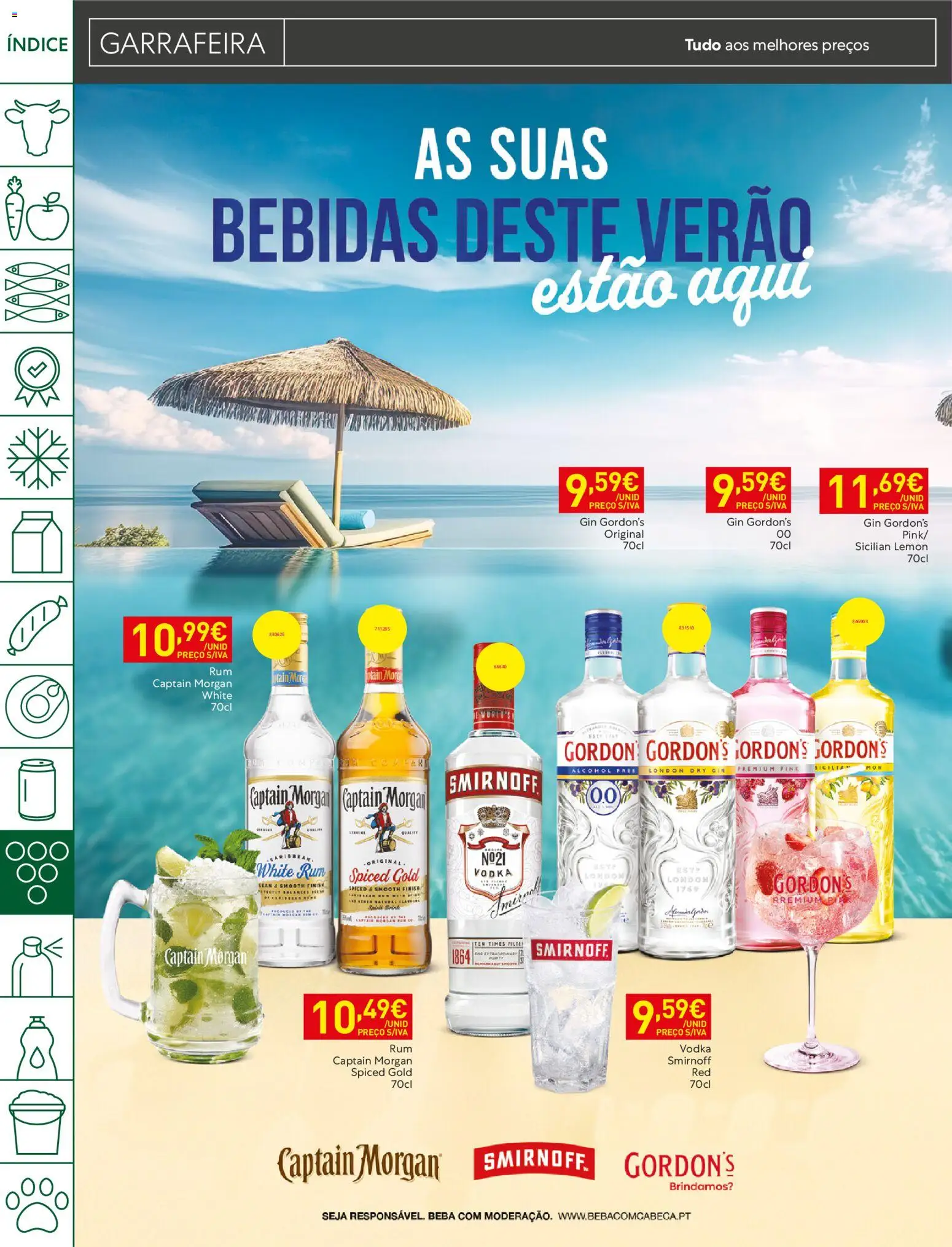 Recheio folheto Madeira │ válido de 04/08/2026 | Página: 30 | Produtos: Rum, Gin, Vodka