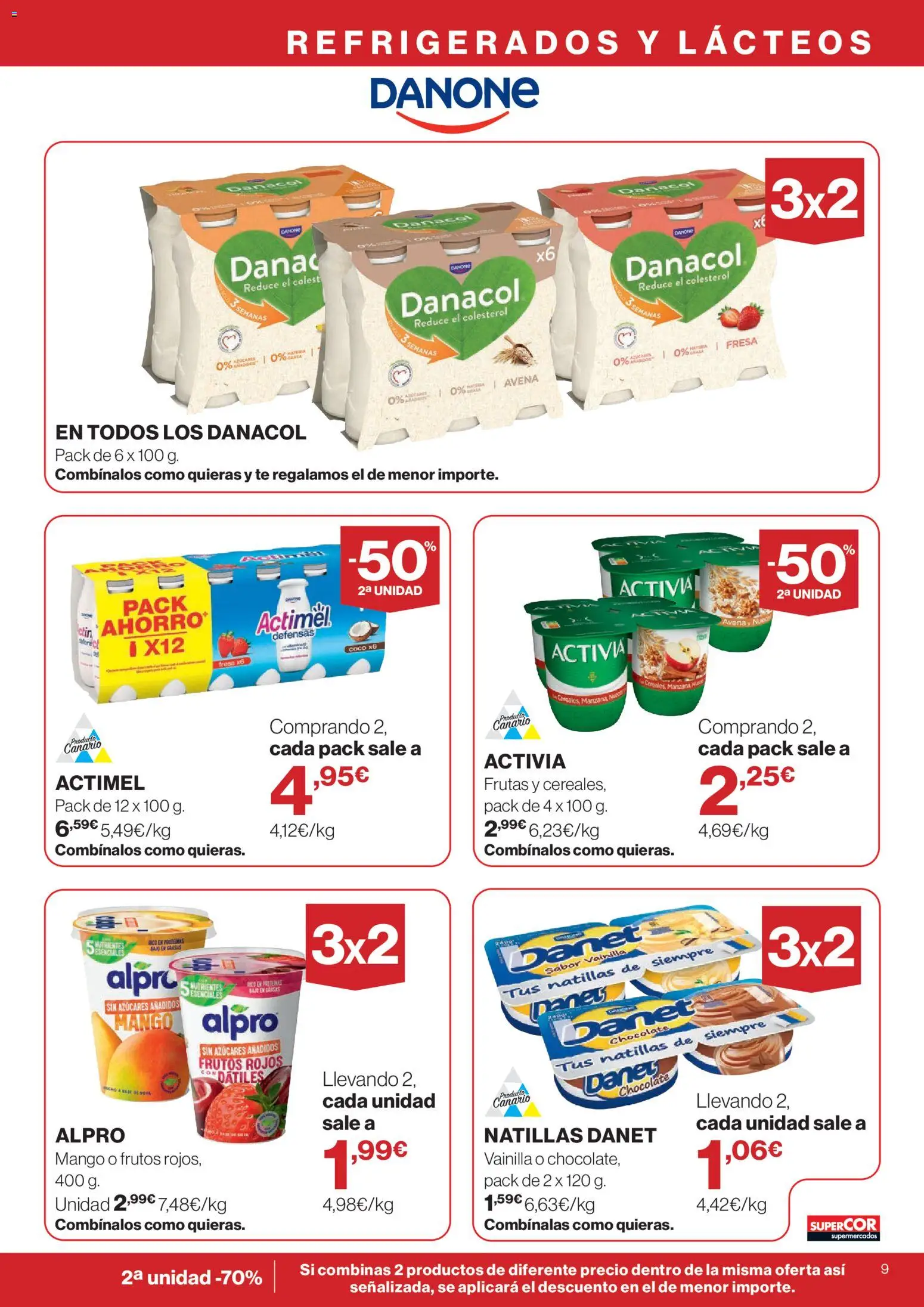 Supercor Canarias │ válido desde el 26/08/2026 | Página: 9 | Productos: Chocolate, Frutos rojos, Coco, Manzana