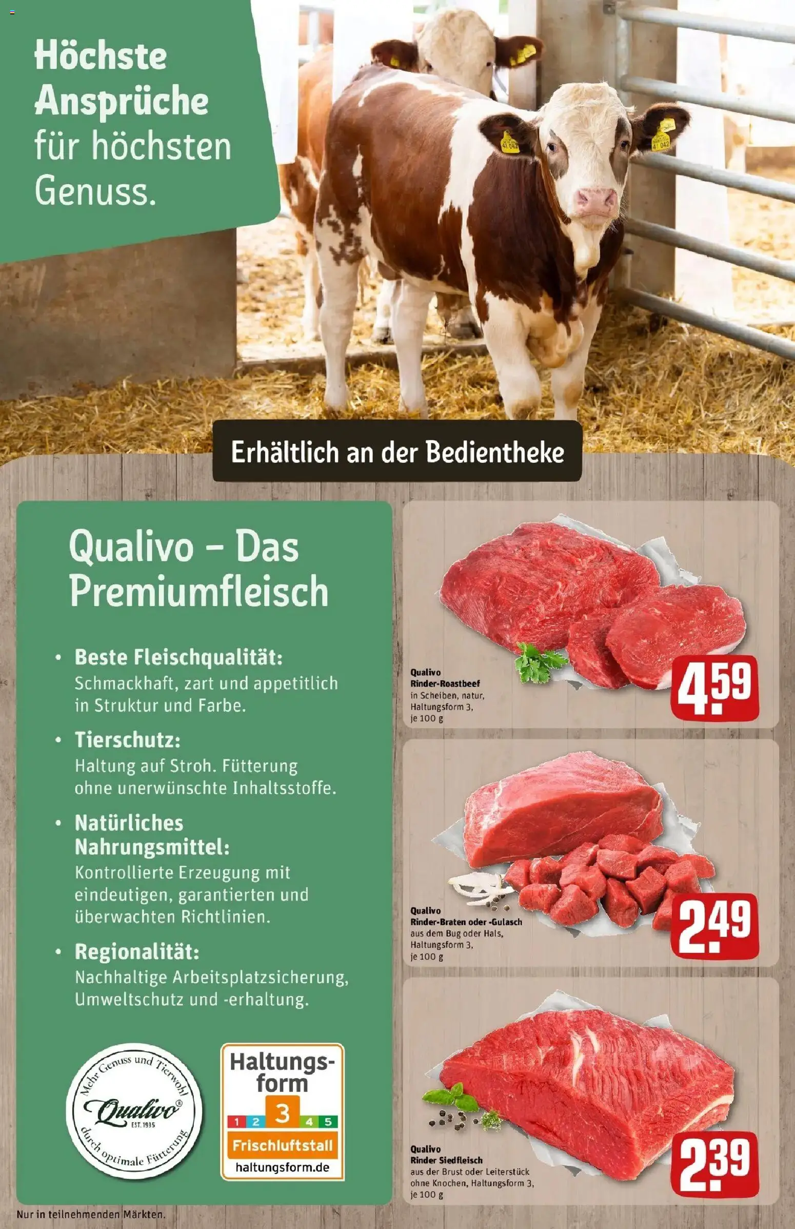 Rewe Prospekt Heidelberg/Handschuhsheim – gültig ab 27.07.2026 | Seite: 12 | Produkte: Rinderbraten, Gulasch