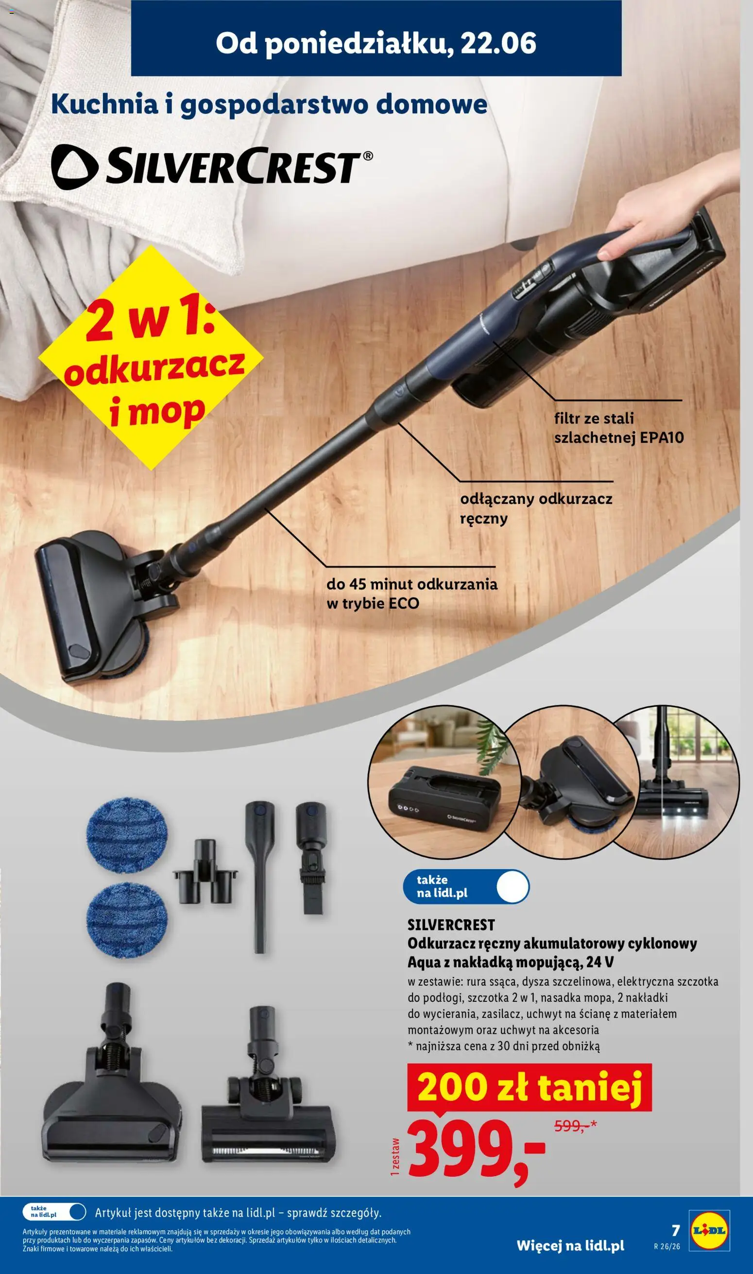 Lidl Polsko katalog od 22.06.2026 | Strana: 9 | Produkty: Mop