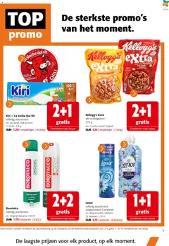 Colruyt folder / publicité - Voorbeeld van een folder van Colruyt, geldig van 17.06.2026 | Pagina: 5 | Producten: Room, Muesli, Crème, Melk