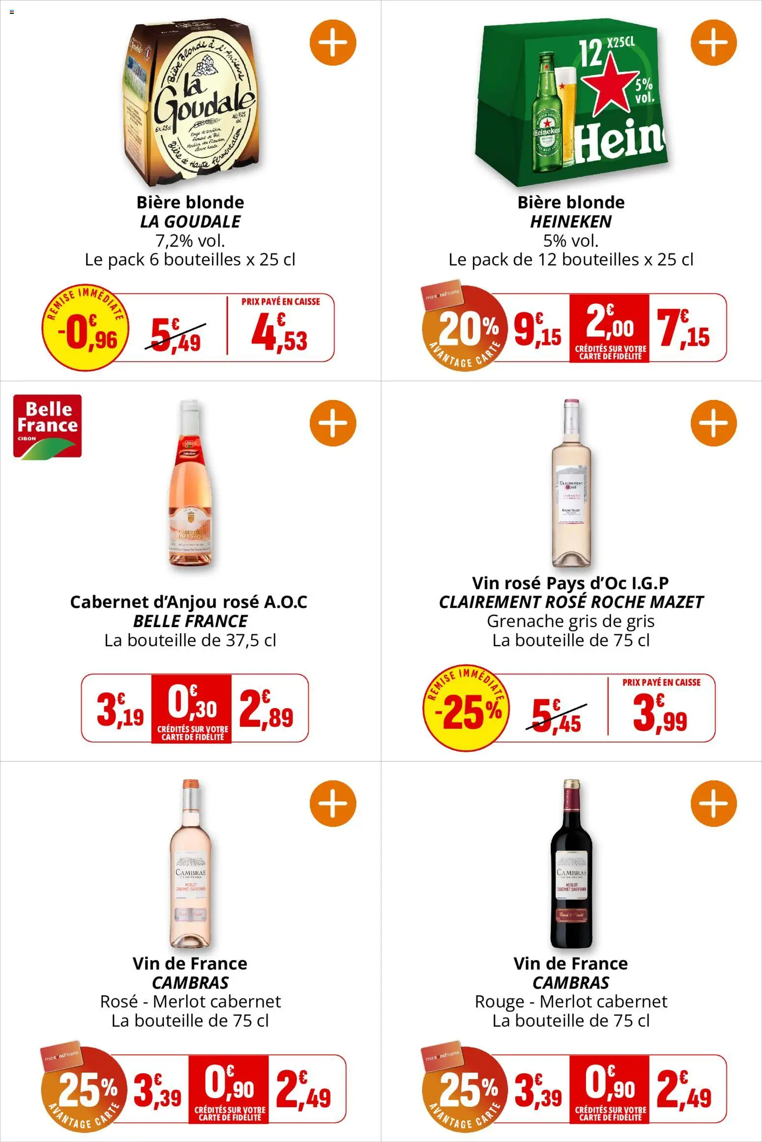 {H1} | Page: 24 | Produits: Goudale, Biere blonde la goudale, Bouteille, Thé