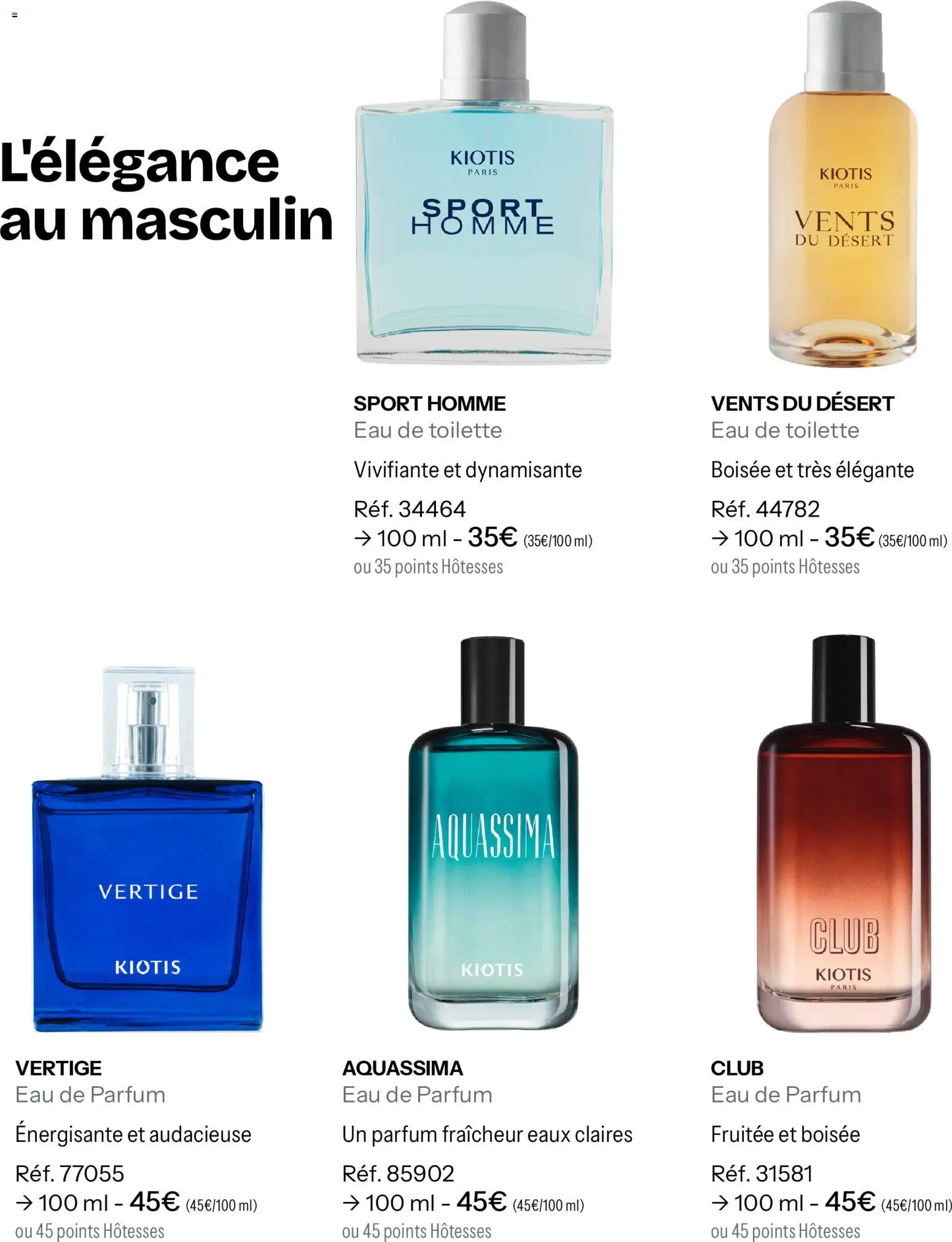 {H1} | Page: 86 | Produits: Parfum, Eau de toilette, Eau de parfum