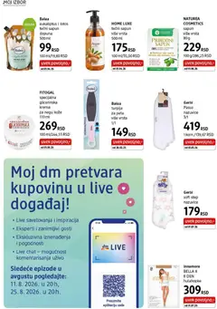 DM Drogerie katalog - pregled DM Drogerie kataloga - važi od 01.08.2026 | Strana: 30