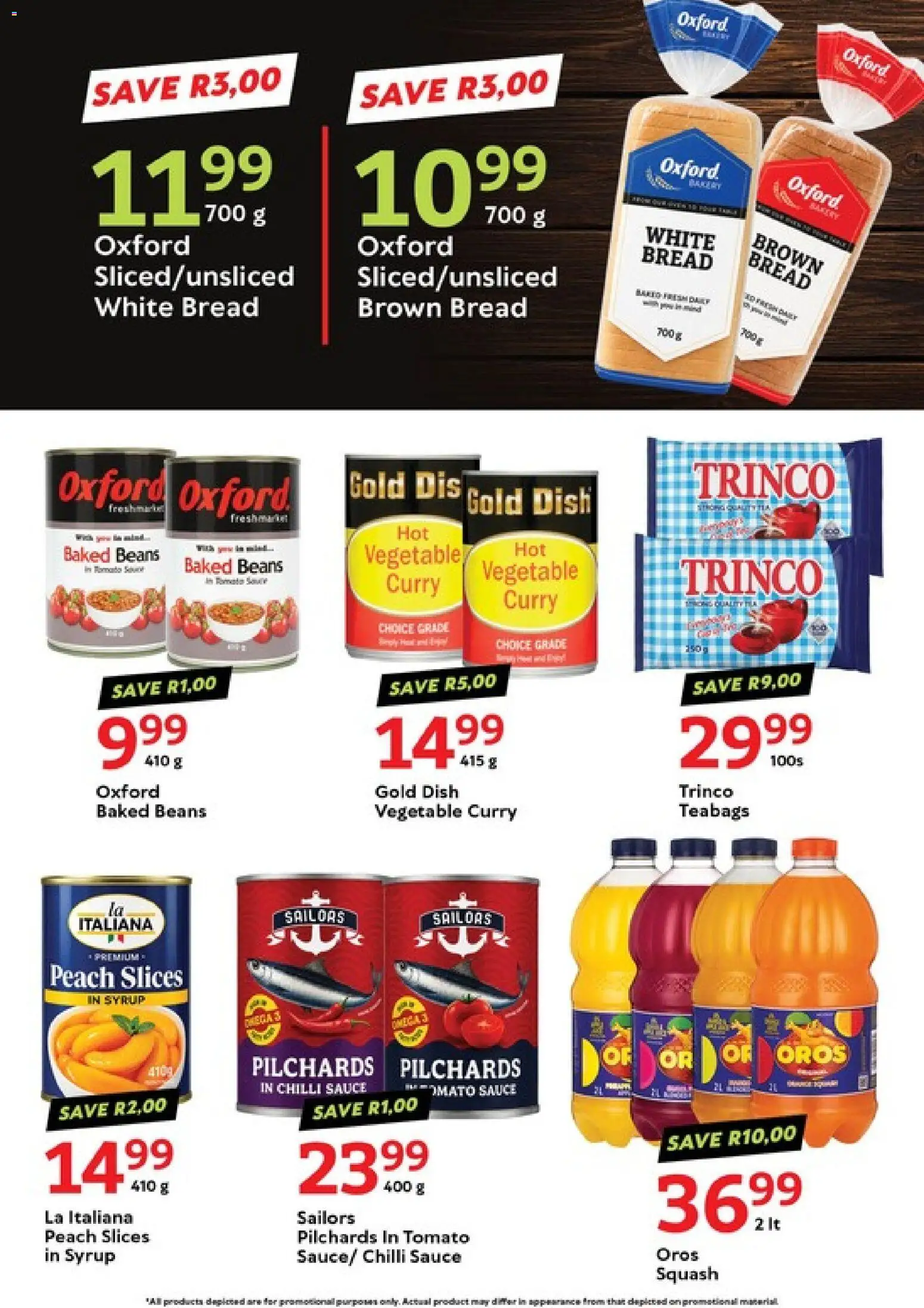 New Oxford Freshmarket catalogue – valid from 13/10/2026 | Page: 6 | Products: Pilchards, Baked beans, Syrup, Chilli