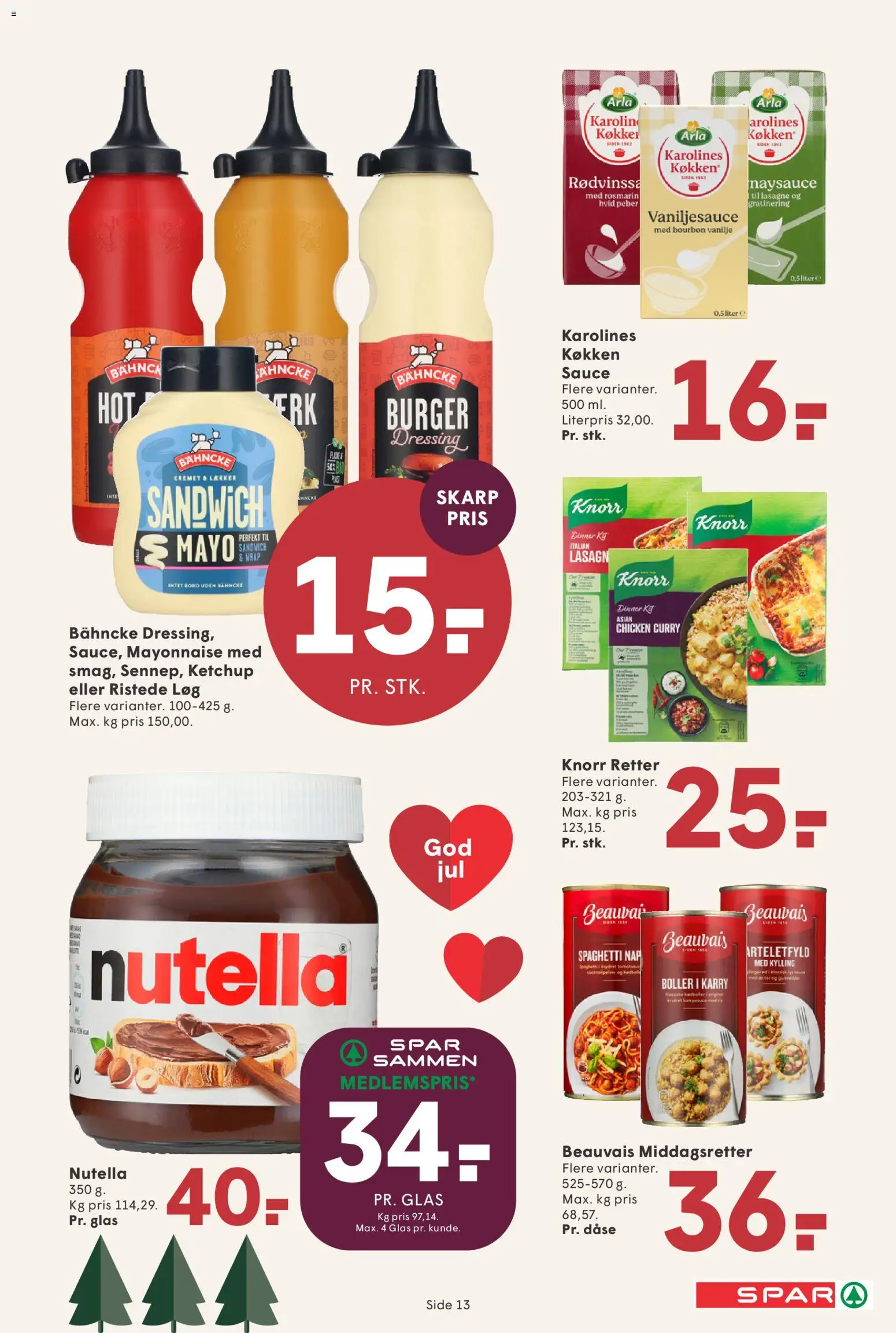 Spar tilbudsavis – gyldig fra 30/10/2026 | Side: 13