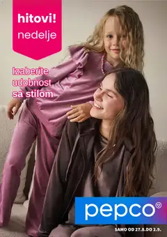 Pepco katalog - pregled Pepco kataloga - važi od 27.08.2026