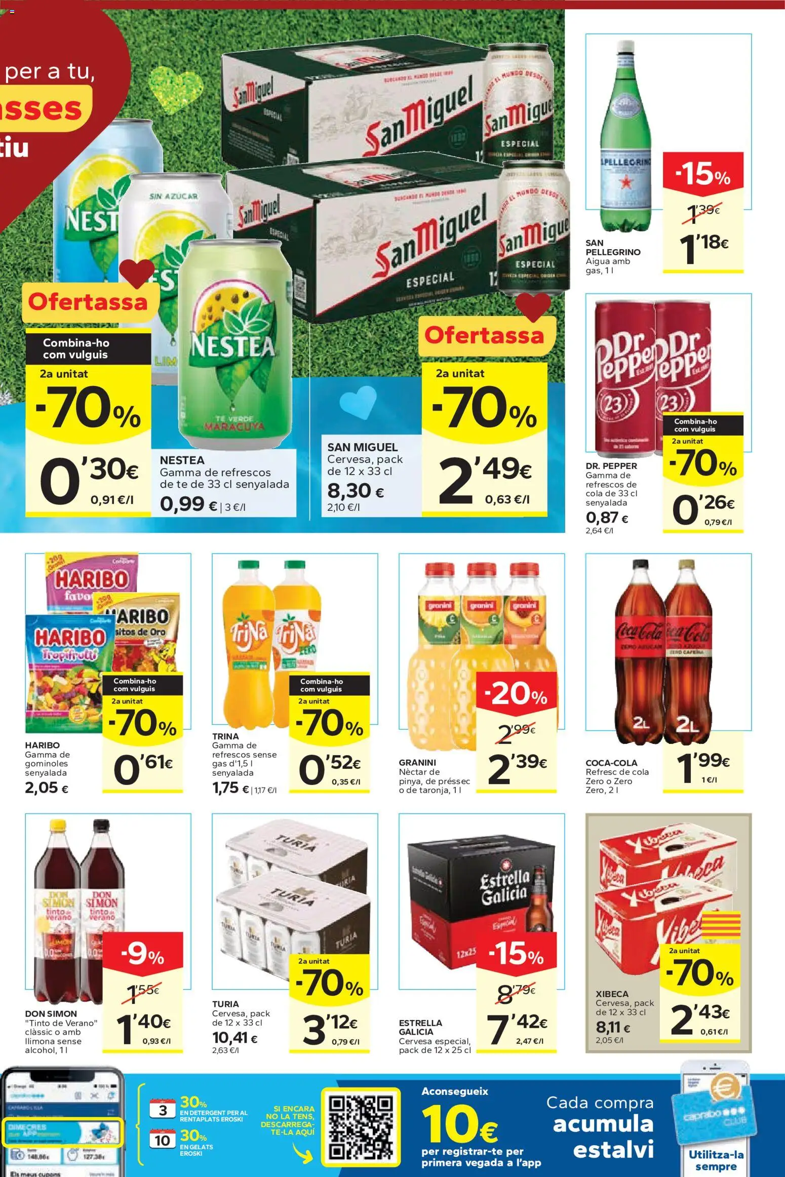 Caprabo folleto │ válido desde el 28.05.2026 | Página: 17 | Productos: Σφουγγαρίστρα, Té, Néctar