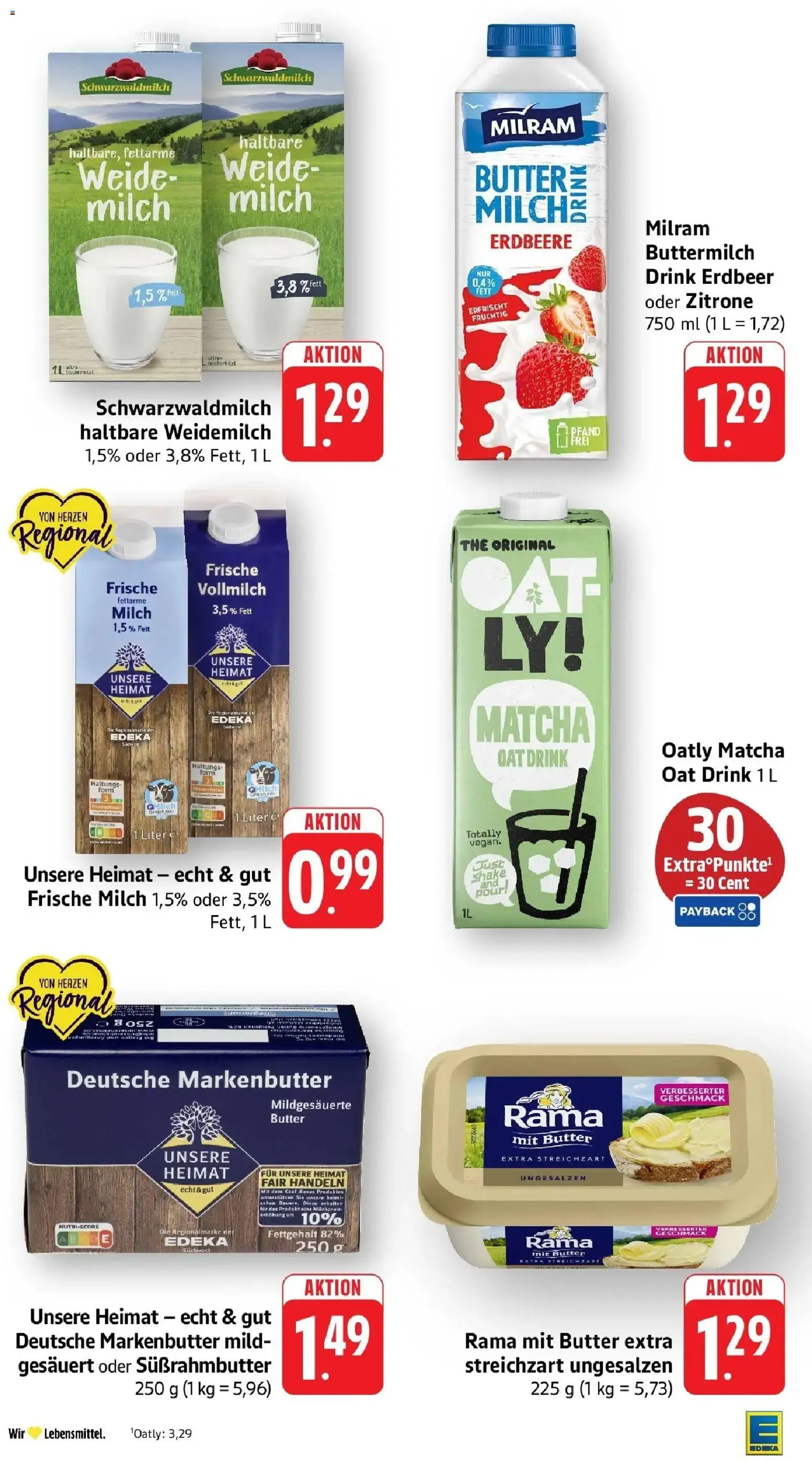 Edeka prospekt Friedrichsthal	 – gültig ab 03.05.2026 | Seite: 34 | Produkte: Rama, Milch, Butter, Milram