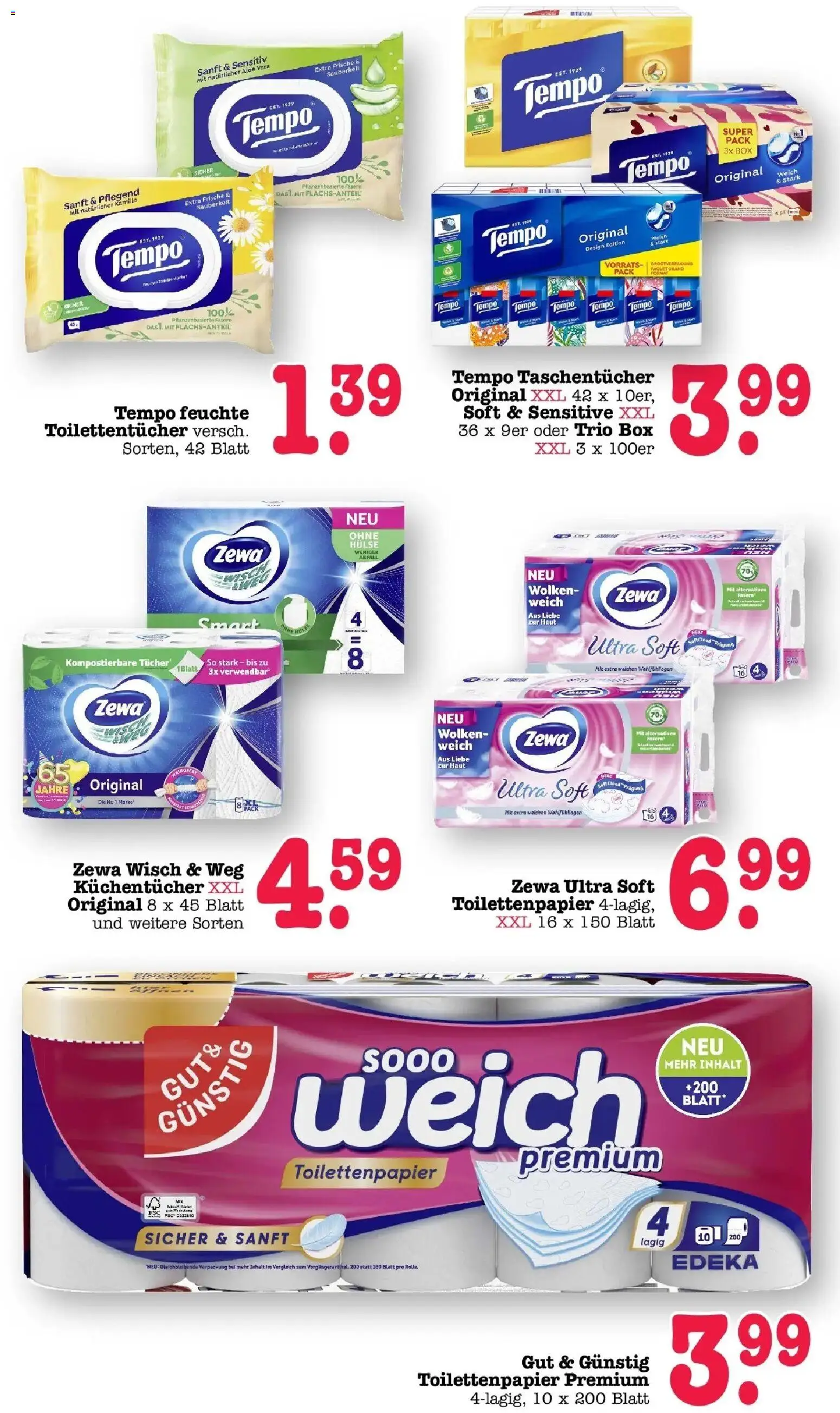 Edeka prospekt Bühlertal	 – gültig ab 03.05.2026 | Seite: 67 | Produkte: Box, Zewa, Tempo, Toilettenpapier