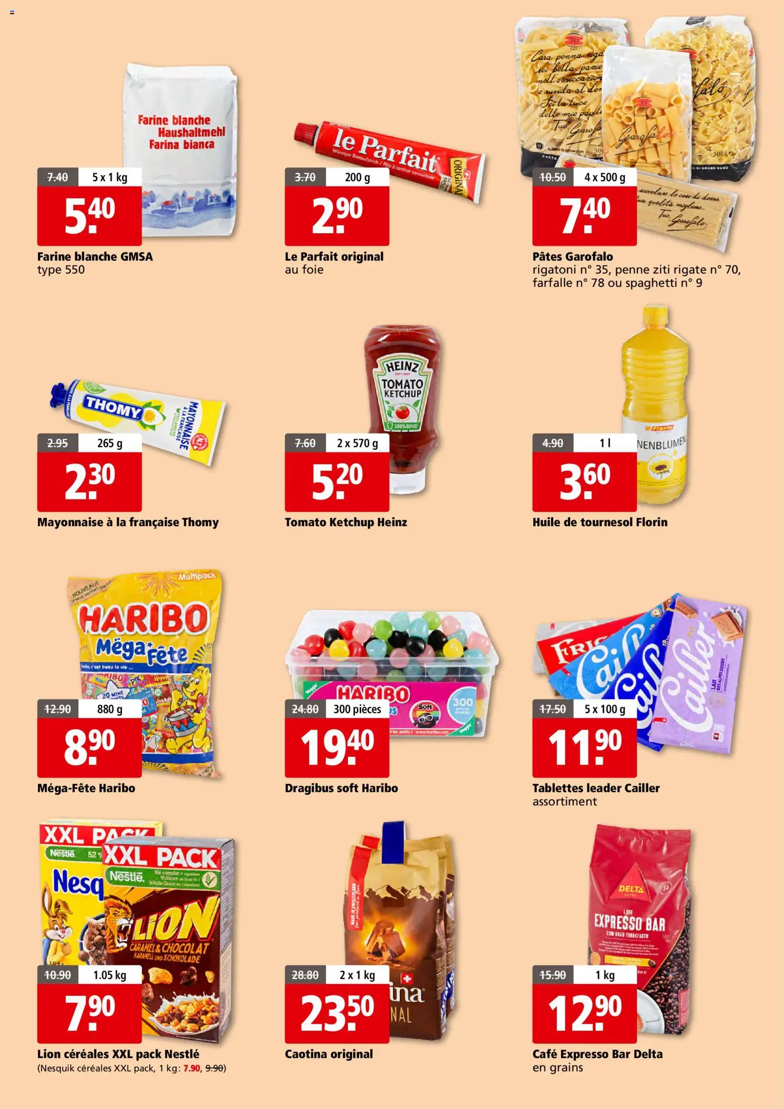 Aligro aktionen Gourmand Chavannes, Matran, Genf, Sitten – gültig ab 26.10.2026 | Seite: 8 | Produkte: Schokolade, Ketchup, Mayonnaise