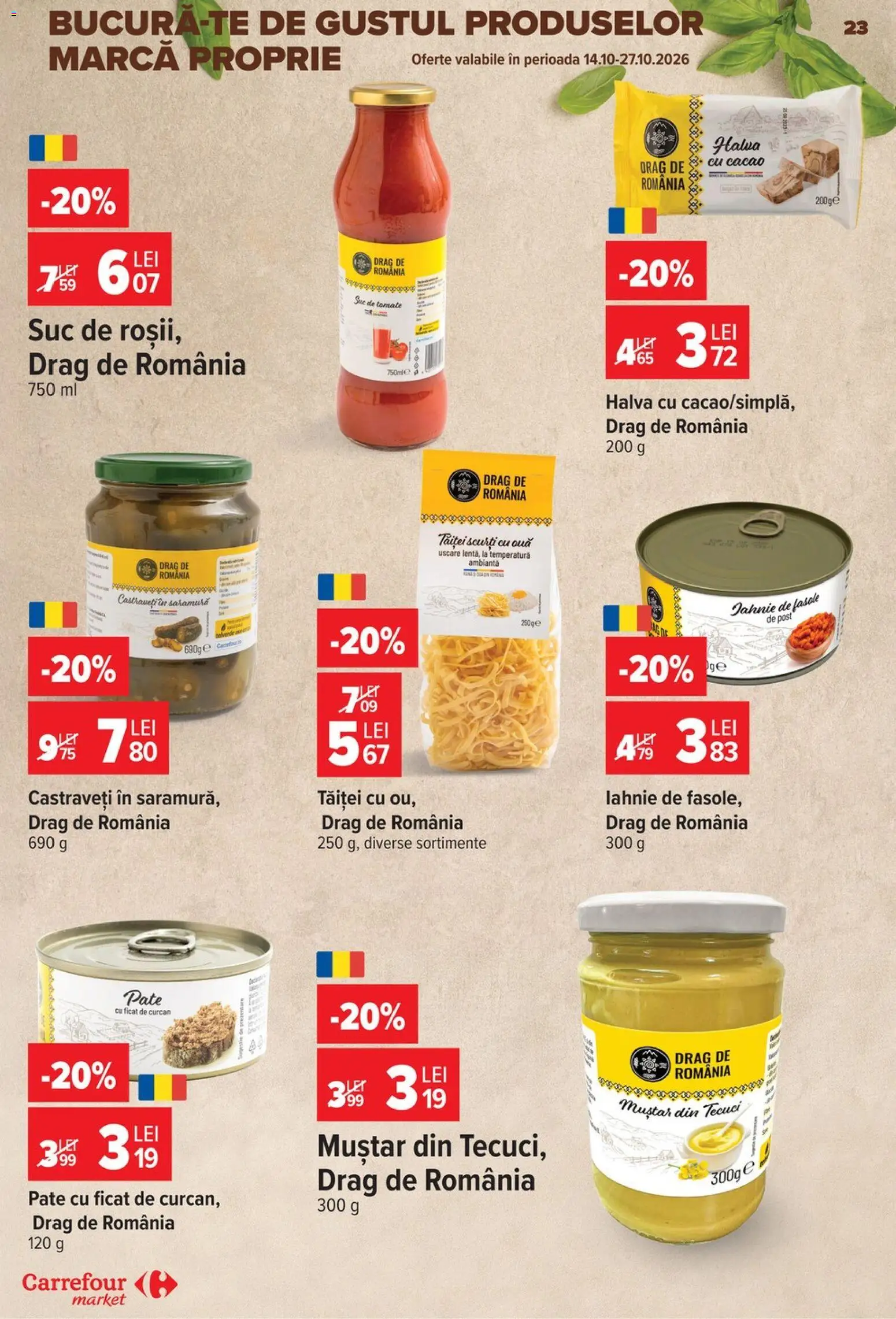 Noul catalog Carrefour – valabil de la 14.10.2026 | Pagină: 23