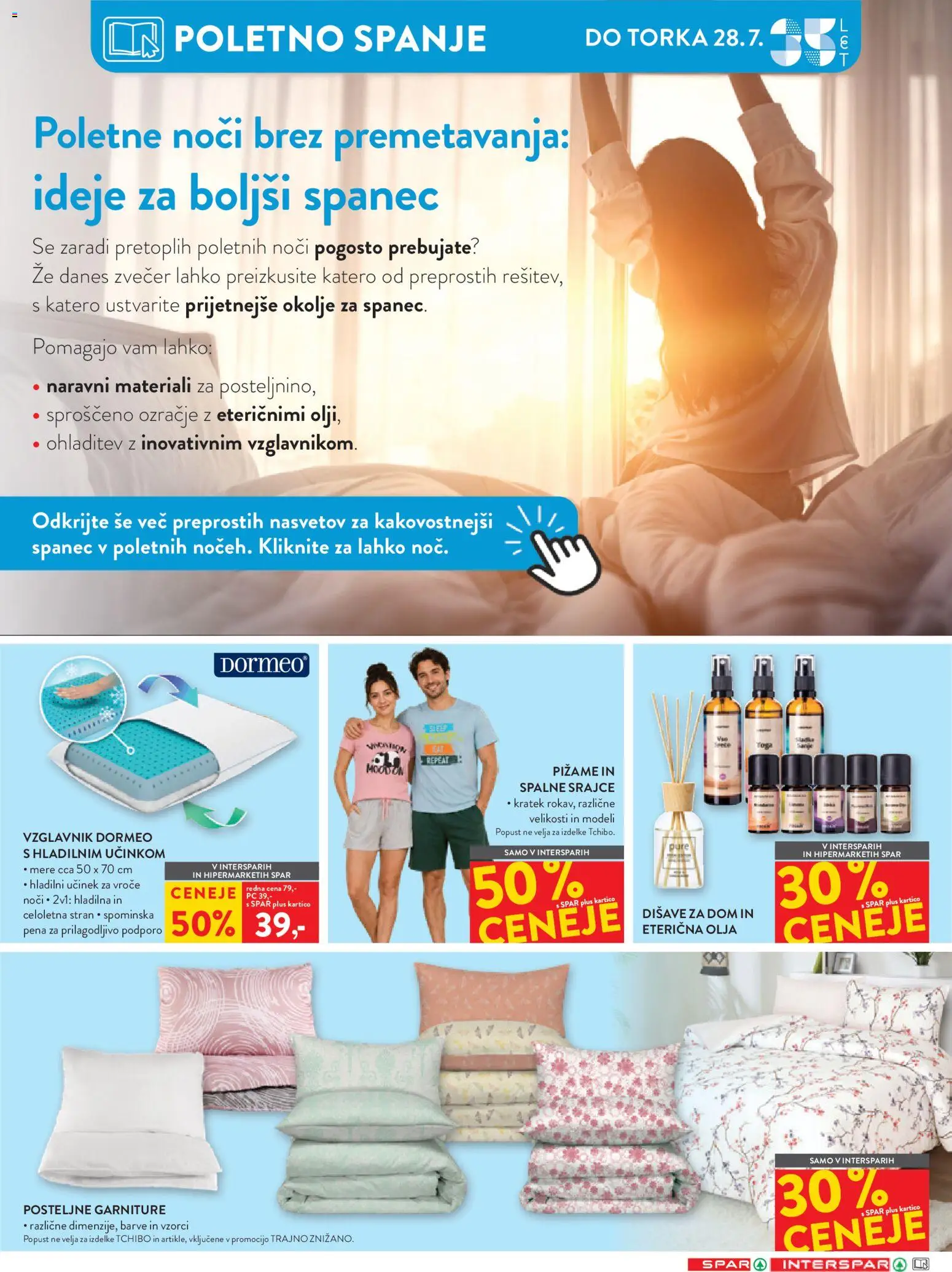 Novi Spar katalog ponudbe – veljaven od 22.07.2026 | Stran: 38 | Izdelki: Vzglavnik