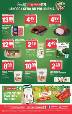 Pogląd oferty "Spar gazetka - Eurospar" - ważna od 15.07.2026 | Strona: 16 | Produkty: Mięso mielone, Ciastka kruche, Orzechy włoskie, Orzechy