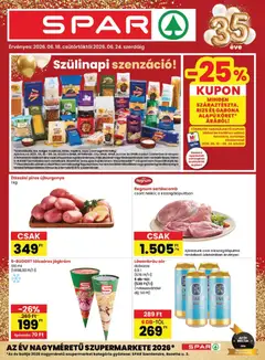 Spar akciós újság - amely érvényes a következő dátumtól: 18.06.2026