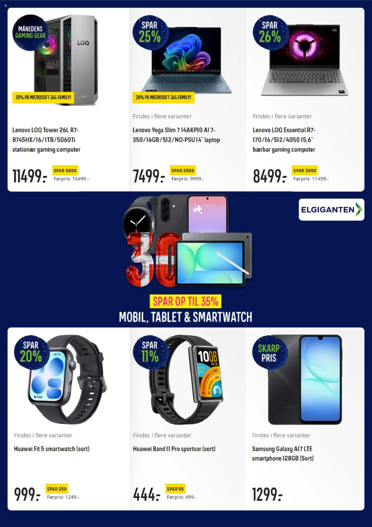 Elgiganten tilbudsavis – gyldig fra 21/09/2026 | Side: 4 | Produkter: Computer, Tablet, Smartphone, Smartwatch