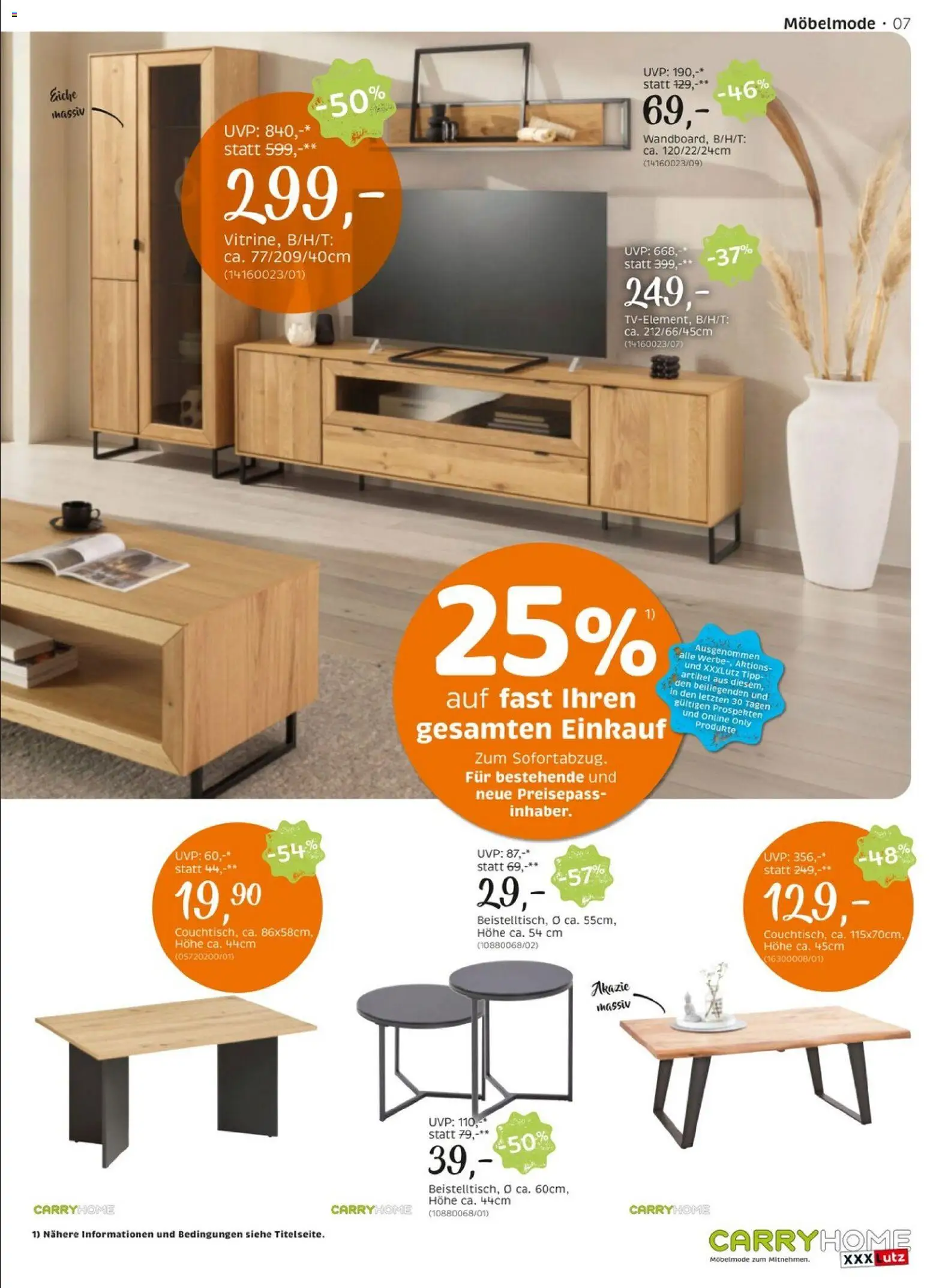 XXXLutz Carry Home gültig ab 30.06.2026 | Seite: 7