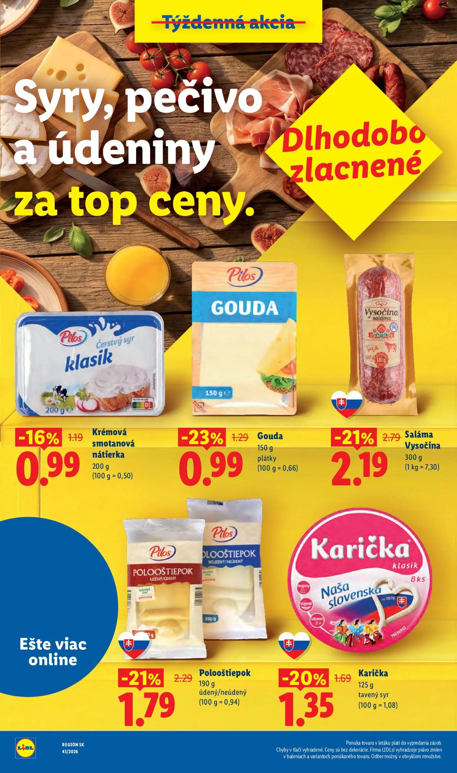 Nové Lidl akcie – leták je platný od 19.10.2026 | Strana: 6