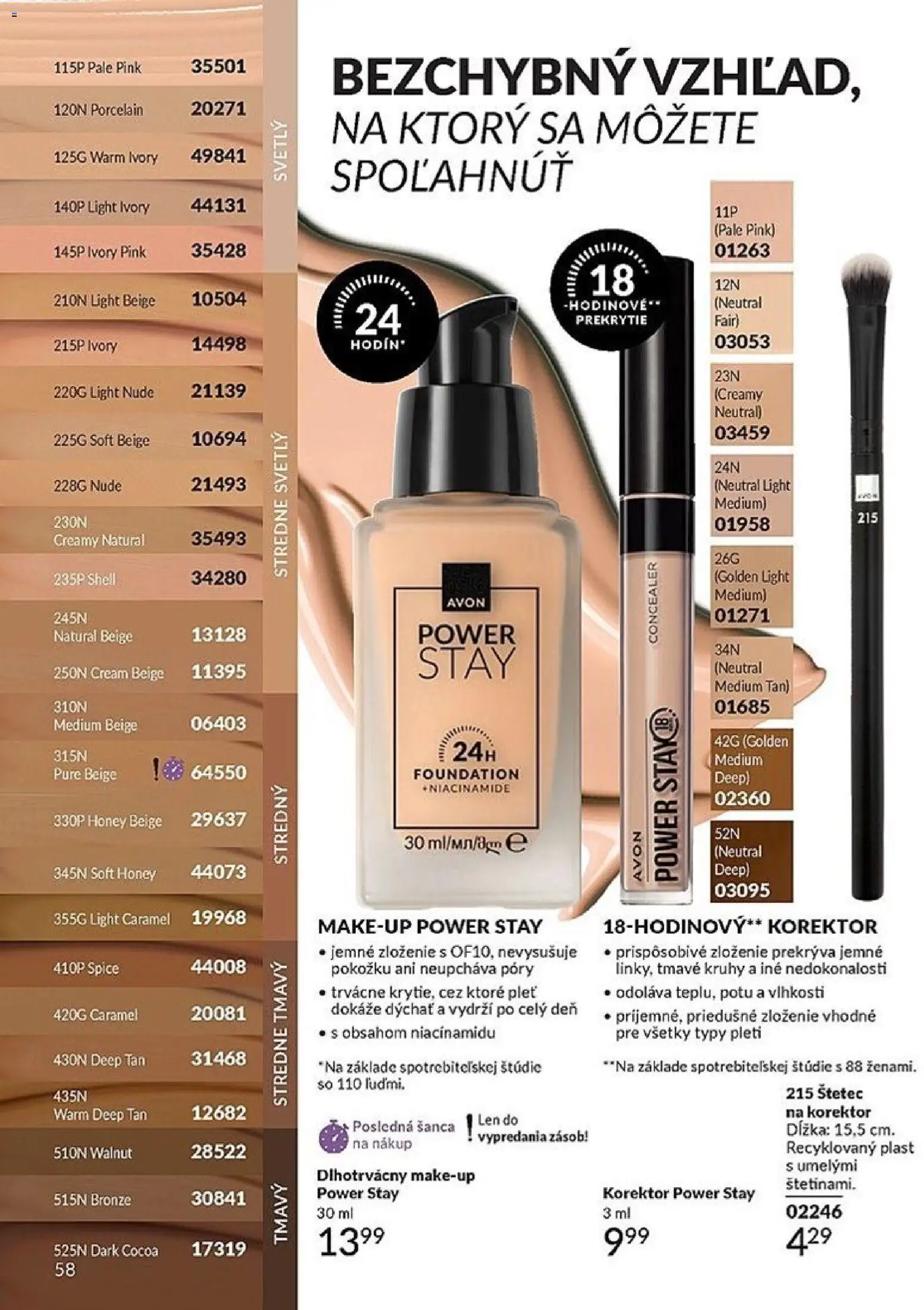 Nové Avon akcie – leták je platný od 01.03.2026 | Strana: 58 | Produkty: Korektor, Štetec