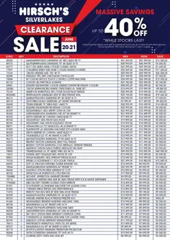 Hirsch's specials catalogue – valid from 20.06.2026