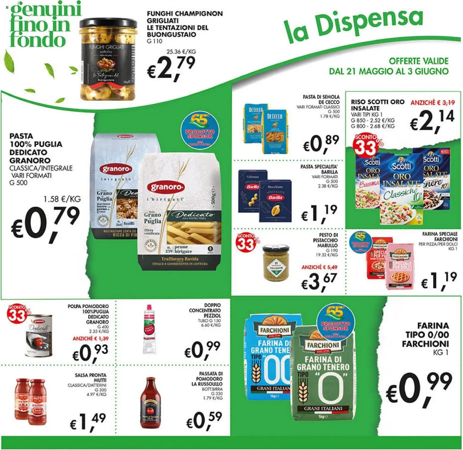 Volantino Coal del 21.05.2026 | Pagina: 24 | Prodotti: Tubo, Pesto, Mutti, Penne