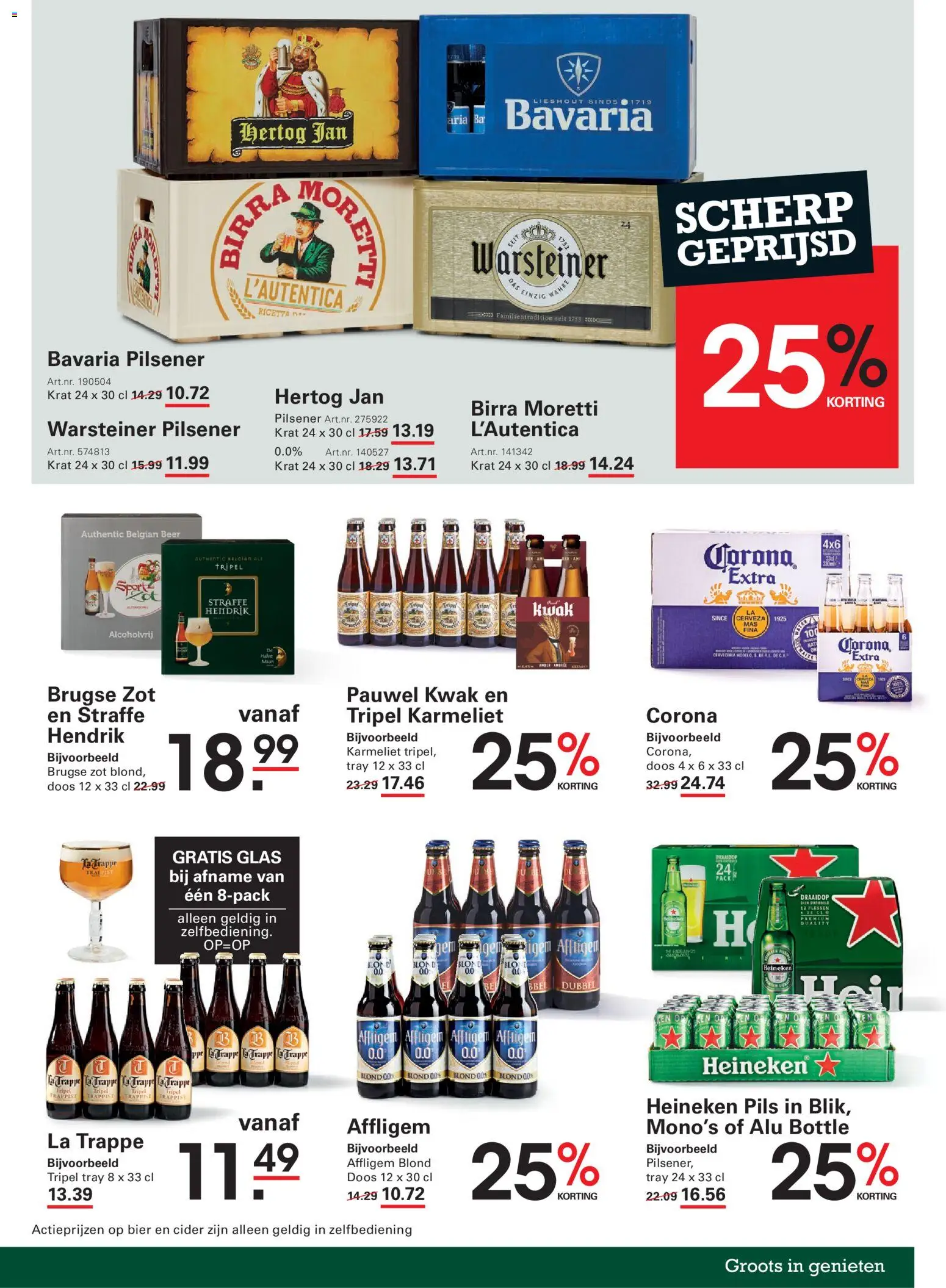 {H1} | Pagina: 37 | Producten: Bier, Heineken, Glas, Cider